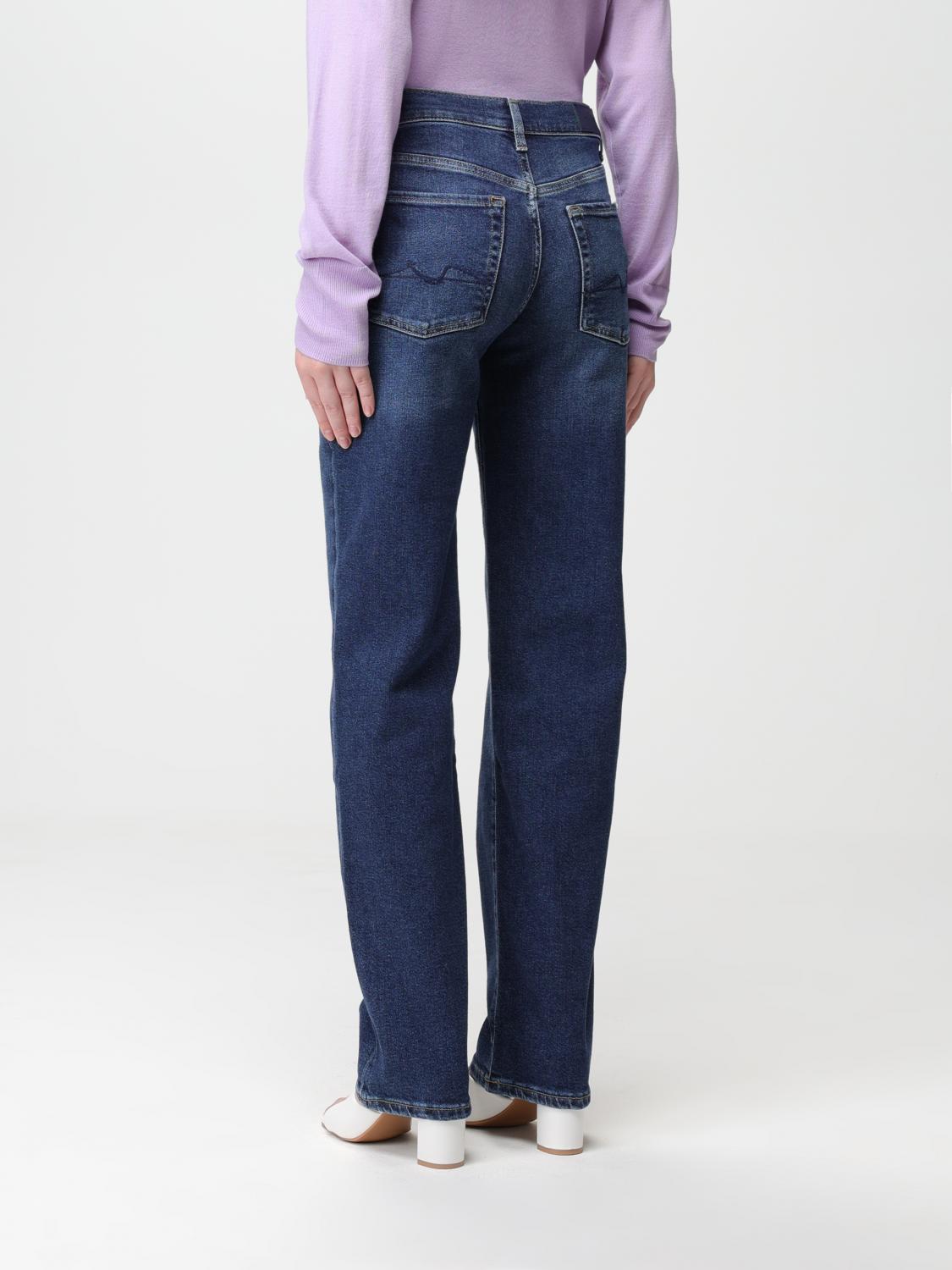 7 FOR ALL MANKIND JEANS: Jeans woman 7 For All Mankind, Blue - Img 2