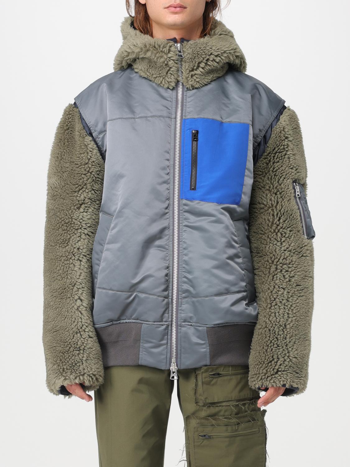 SACAI JACKET: Jacket men Sacai, Grey - Img 1