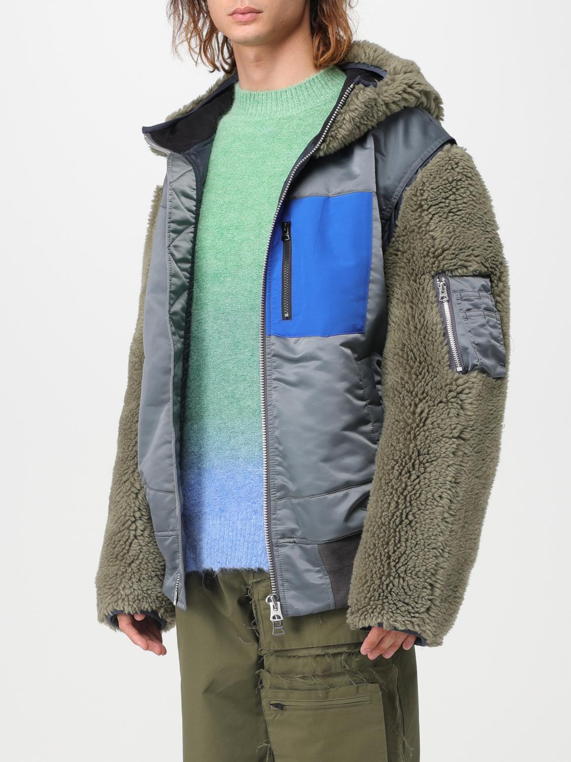 SACAI JACKET: Jacket men Sacai, Grey - Img 4