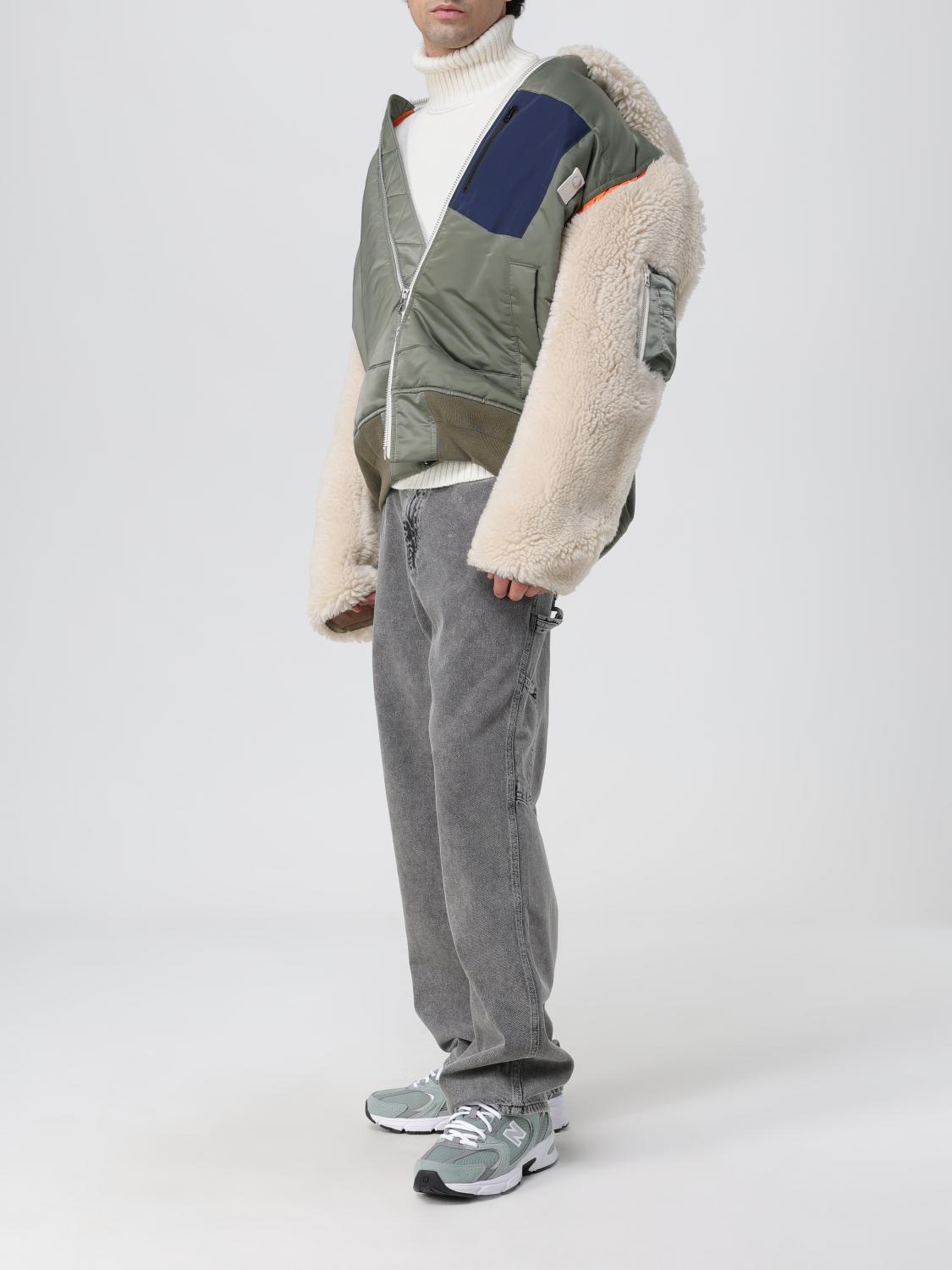 SACAI JACKET: Jacket men Sacai, Kaki - Img 2