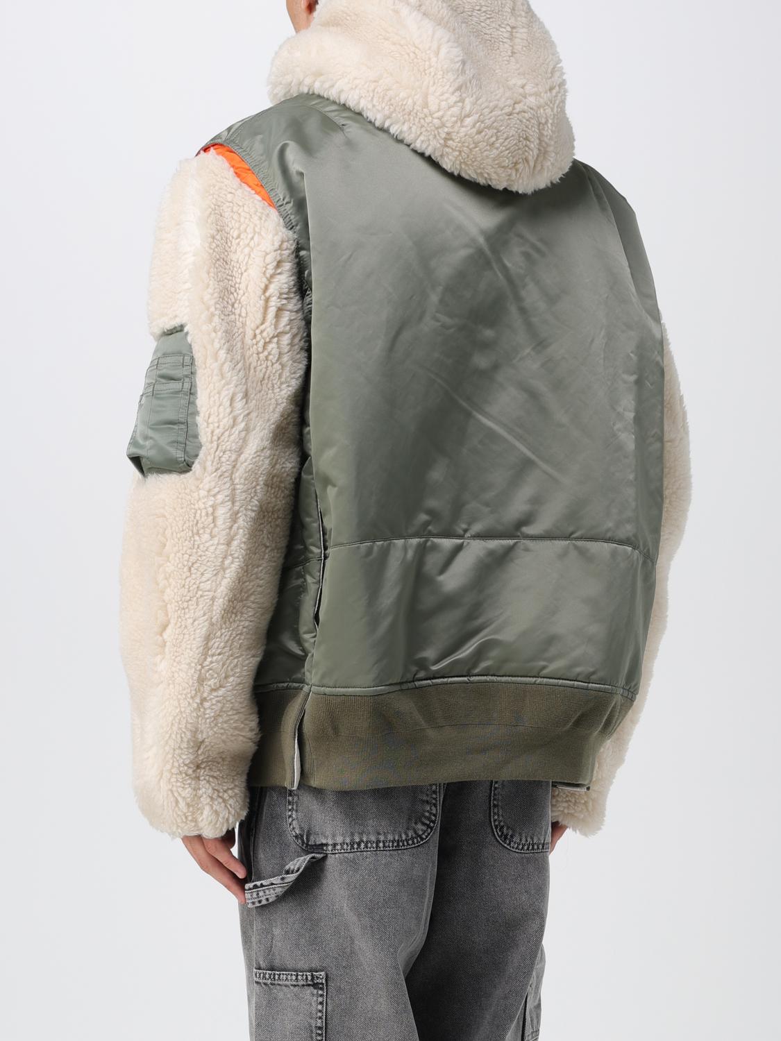SACAI JACKET: Jacket men Sacai, Kaki - Img 3