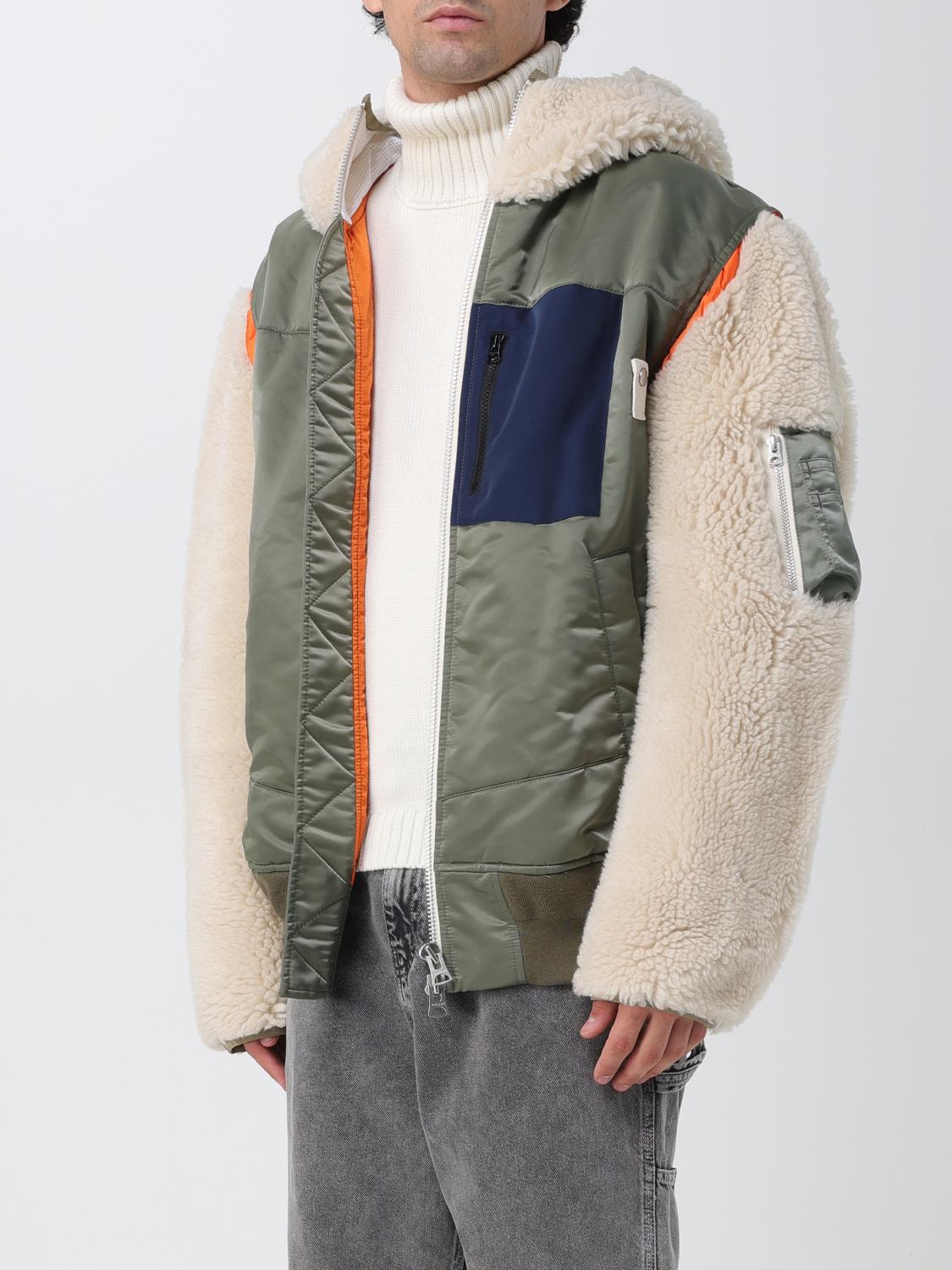 SACAI JACKET: Jacket men Sacai, Kaki - Img 4