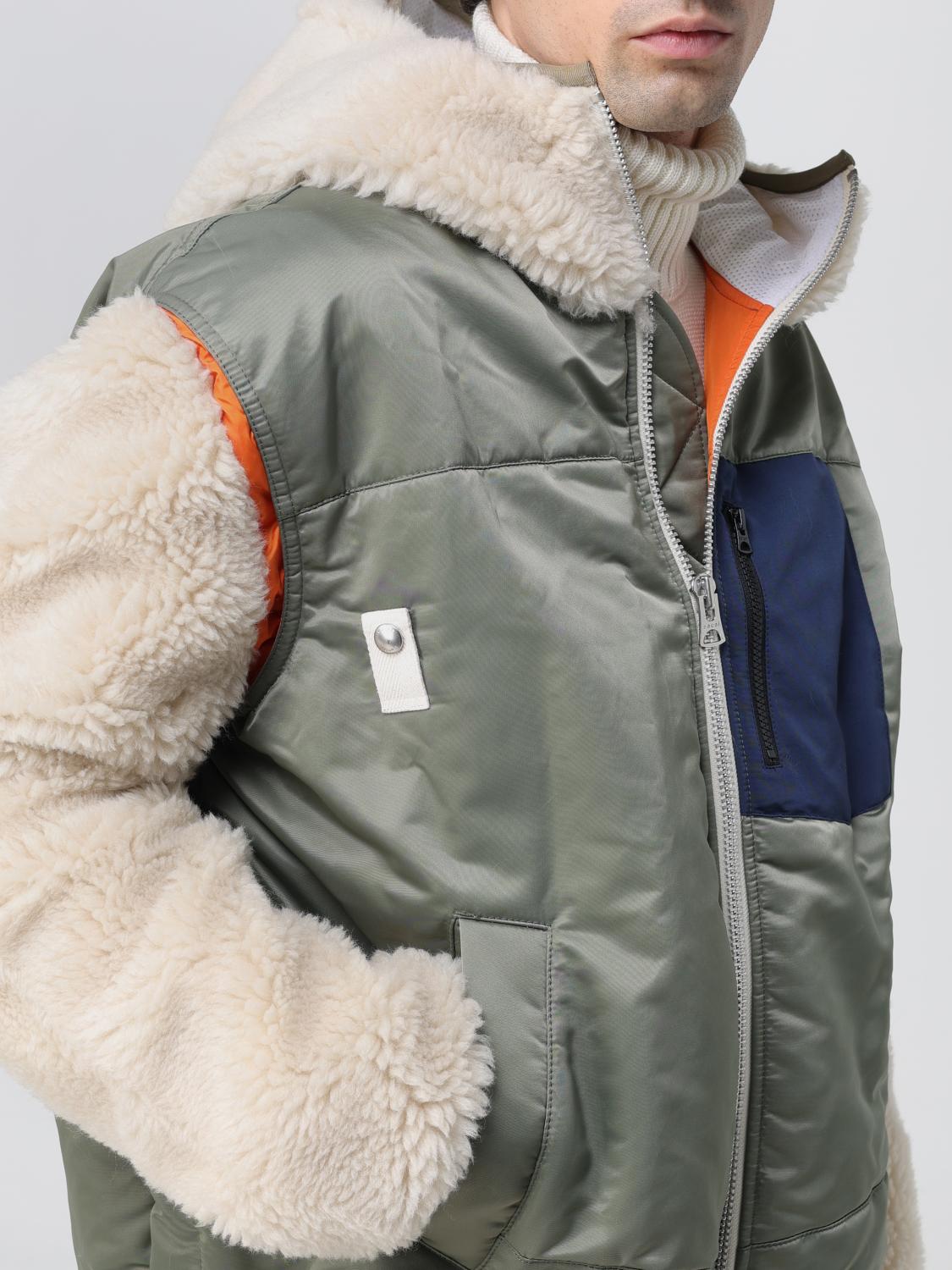 SACAI JACKET: Jacket men Sacai, Kaki - Img 5
