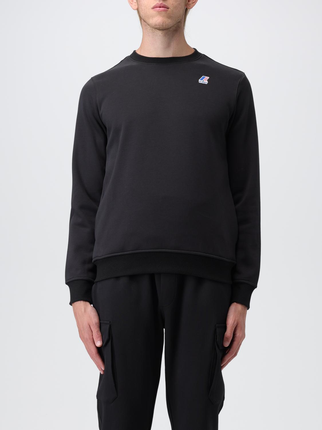 K-WAY SWEATER: Sweater men K-way, Black - Img 1