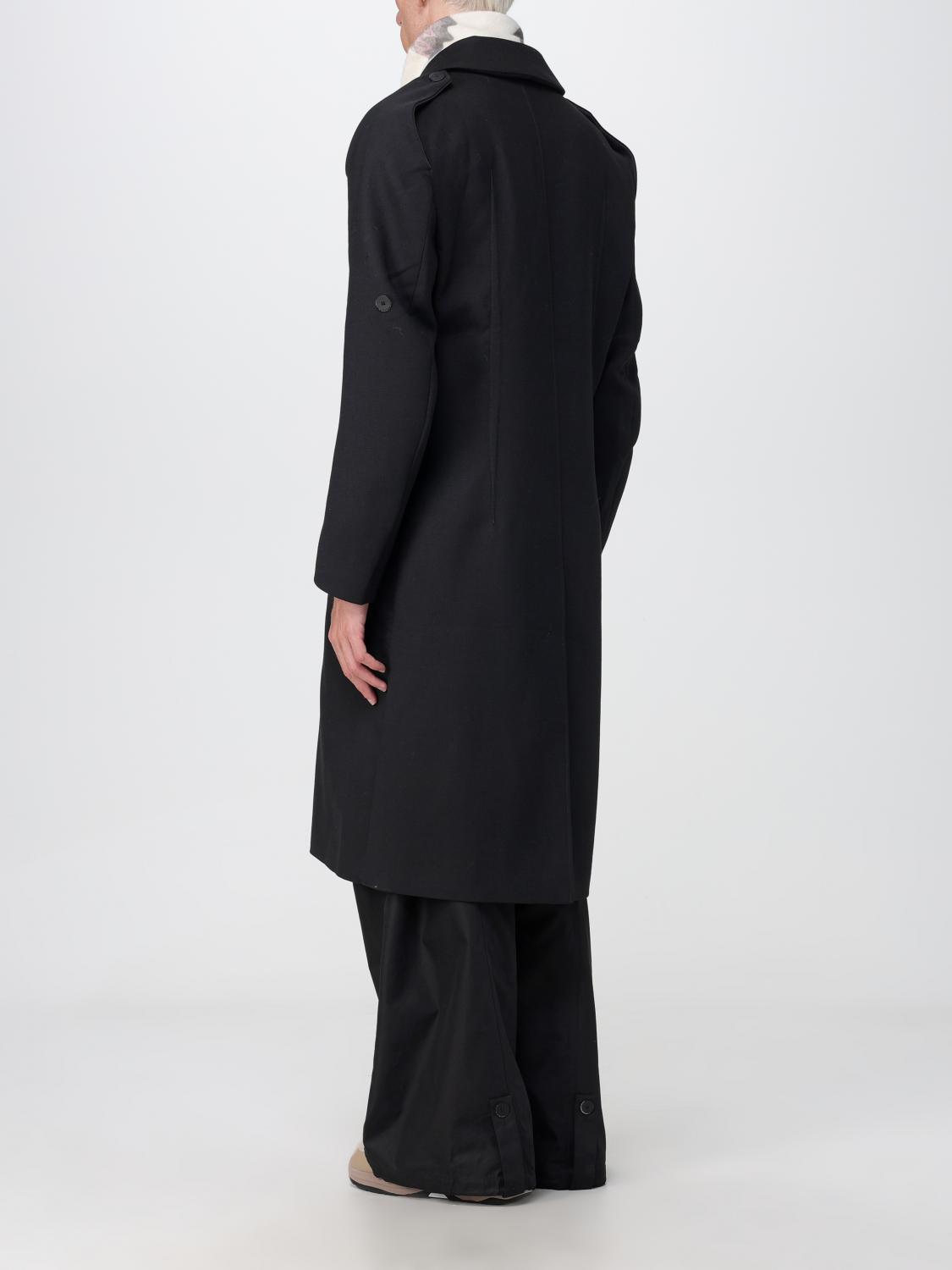 KIKO KOSTADINOV: Coat men - Black | Kiko Kostadinov coat KKAW23C03