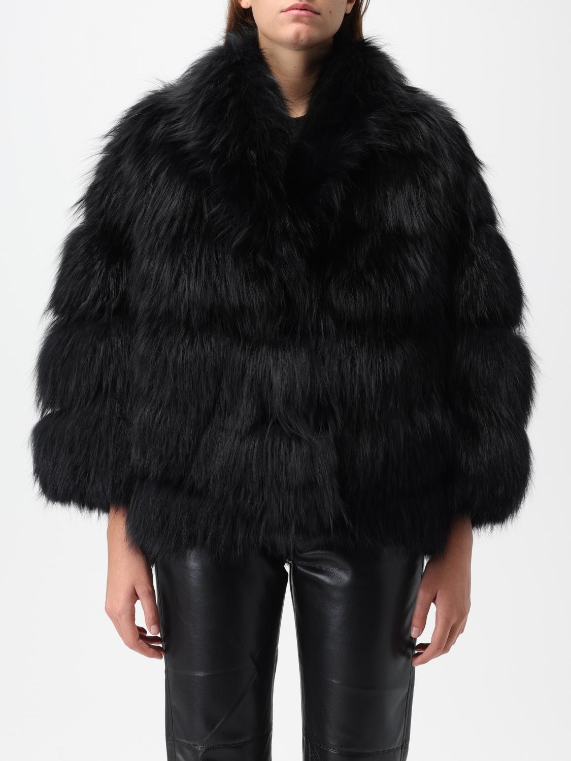 Pelliccia Simonetta Ravizza in volpe Nero