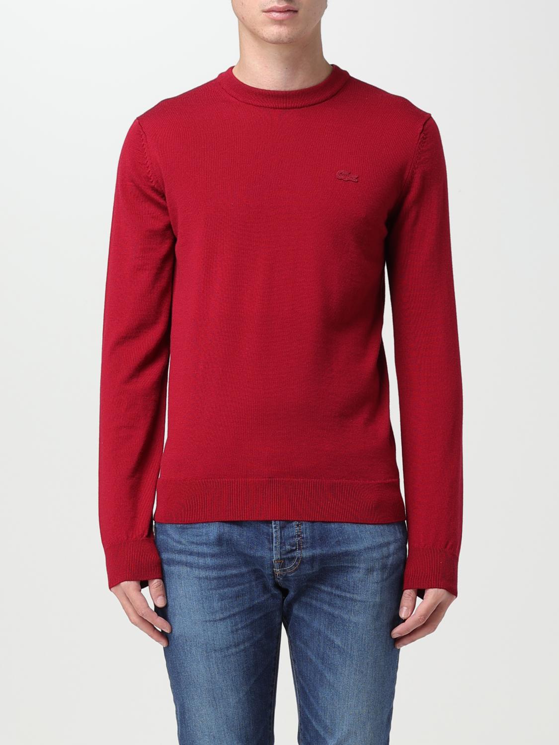 LACOSTE PULL: Pull homme Lacoste, Bordeaux - Img 1