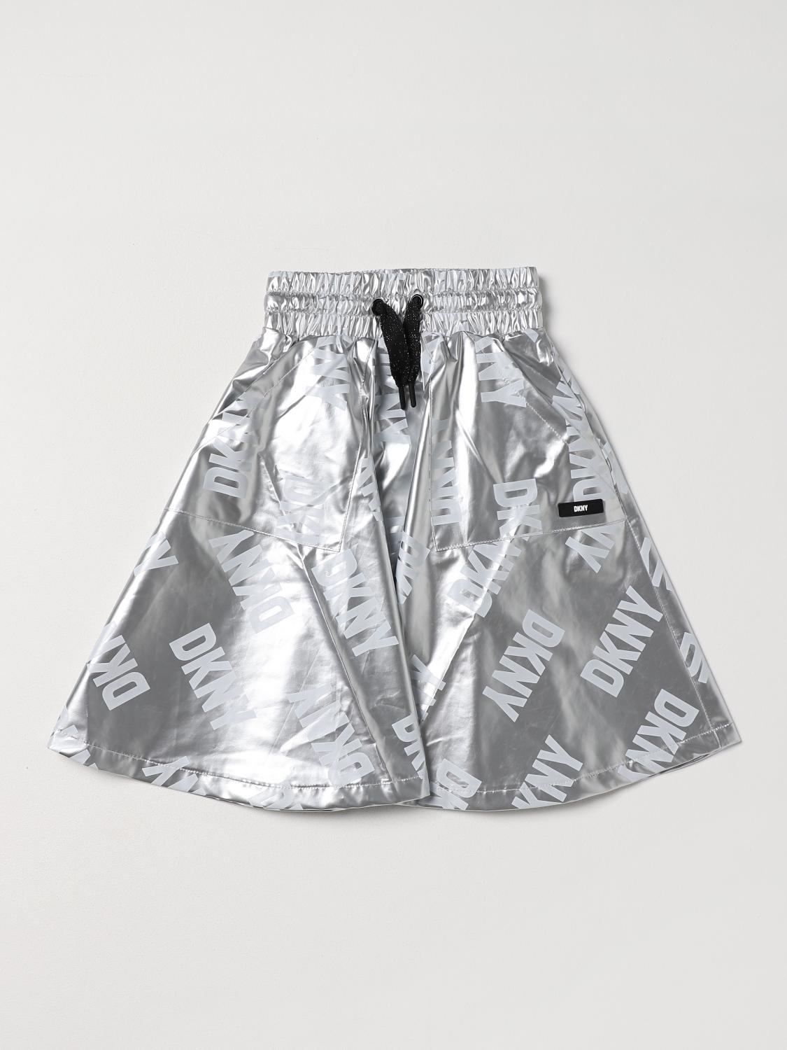 DKNY FALDA: Falda niños Dkny, Plata - Img 1