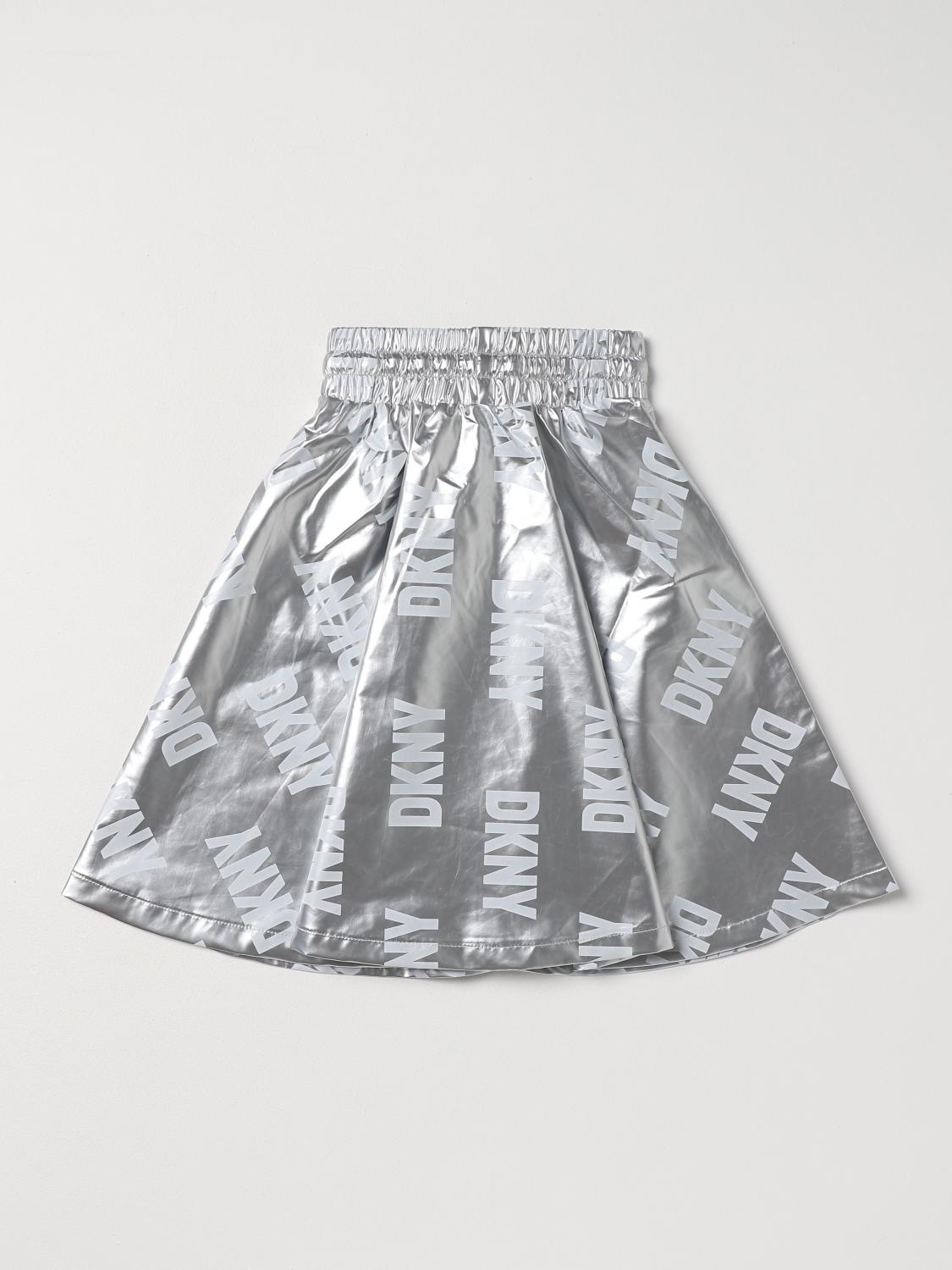 DKNY FALDA: Falda niños Dkny, Plata - Img 2