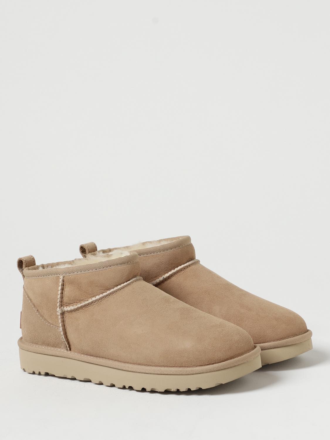 UGG BOTINES PLANOS: Botas mujer UGG, Beige - Img 2