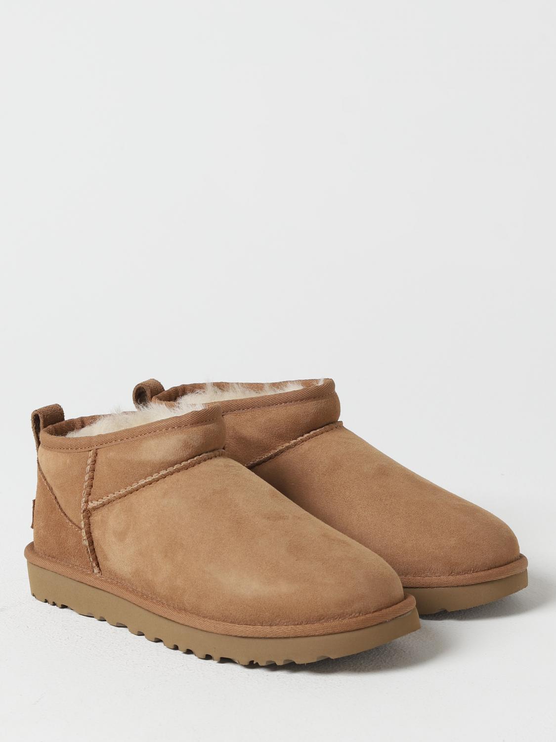 UGG BOTINES PLANOS: Botas mujer UGG, Ébano - Img 2