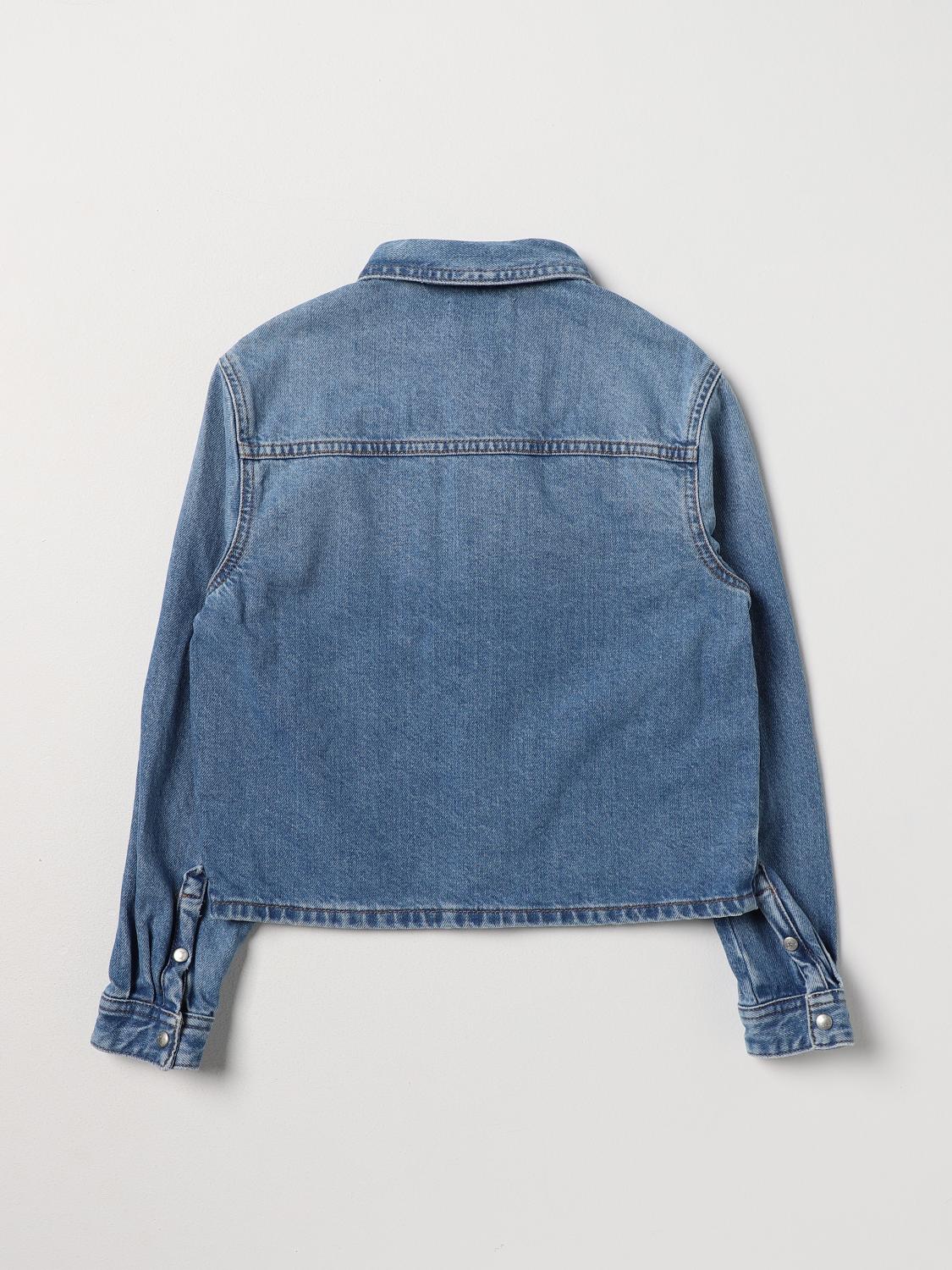 CALVIN KLEIN JEANS CAMISA: Camisa niños Calvin Klein Jeans, Azul Oscuro - Img 2