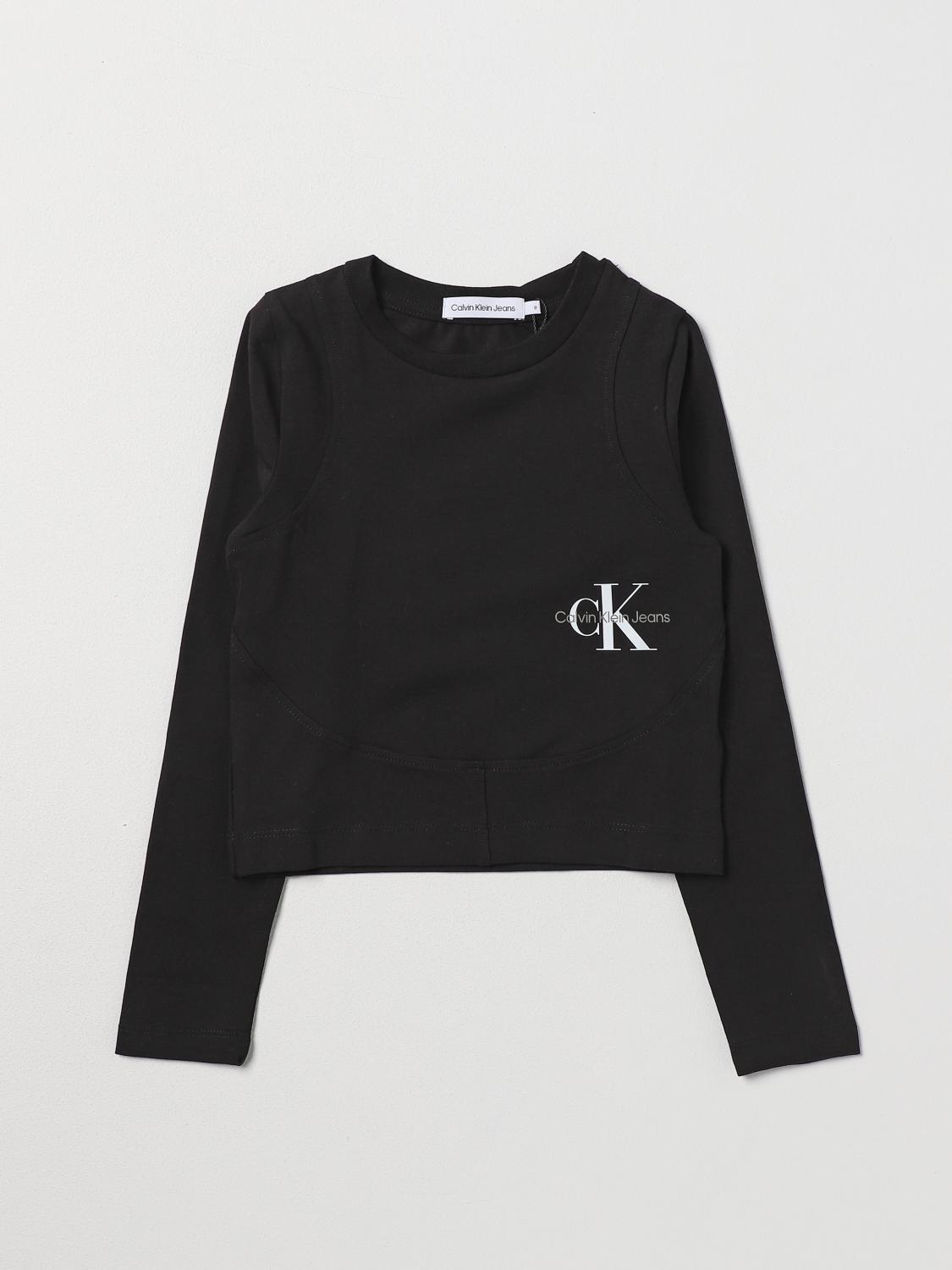 CALVIN KLEIN JEANS JERSEY: Jersey niños Calvin Klein Jeans, Negro - Img 1