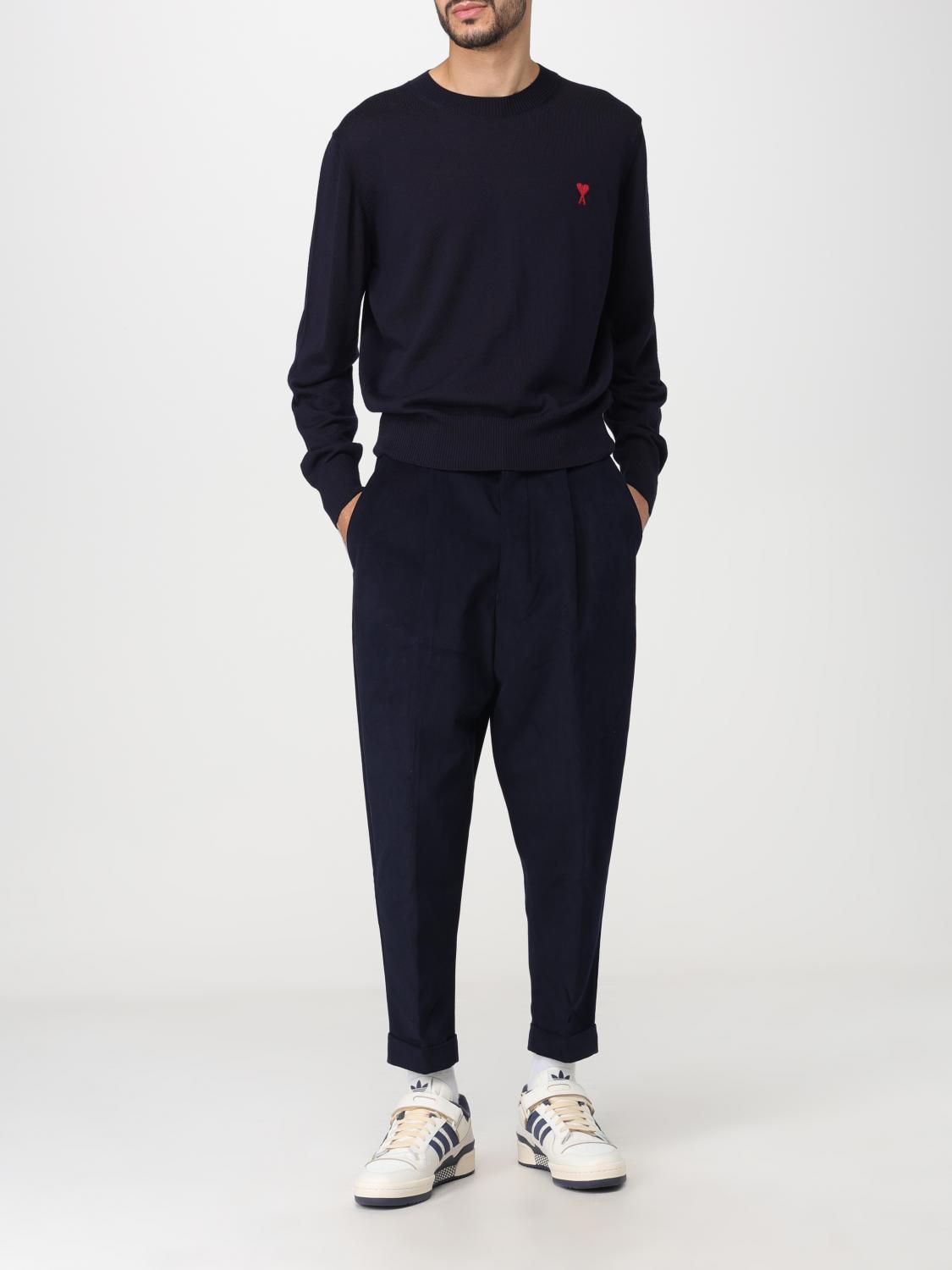 AMI PARIS SWEATER: Sweater men Ami Paris, Blue - Img 2
