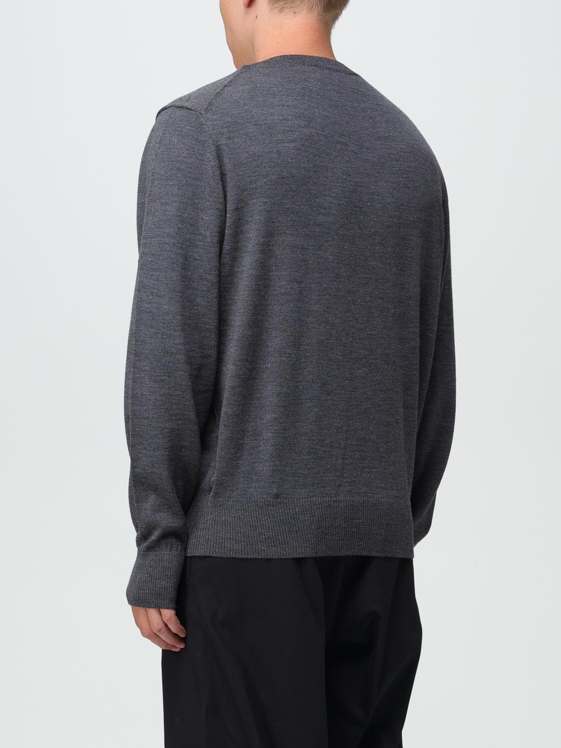 AMI PARIS PULLOVER: Pullover herren Ami Paris, Grau - Img 3