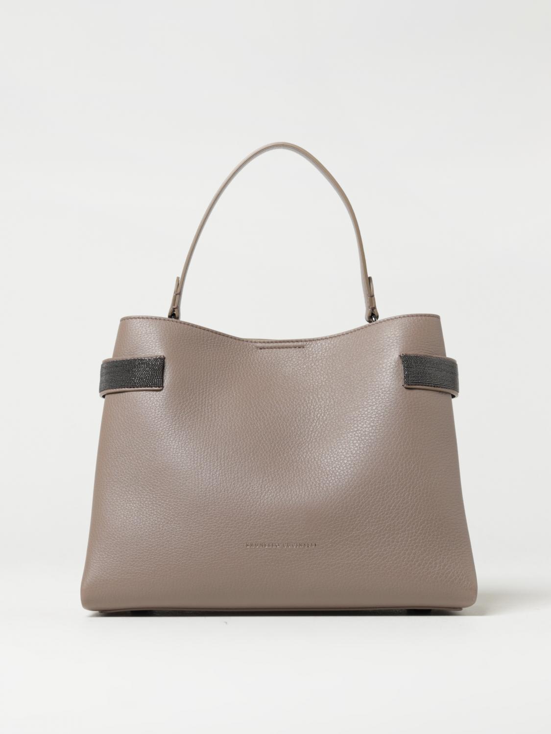 Leather Borsa Patrizia Pepe Beige PATRIZIA PEPE Shopper Bag Borsa