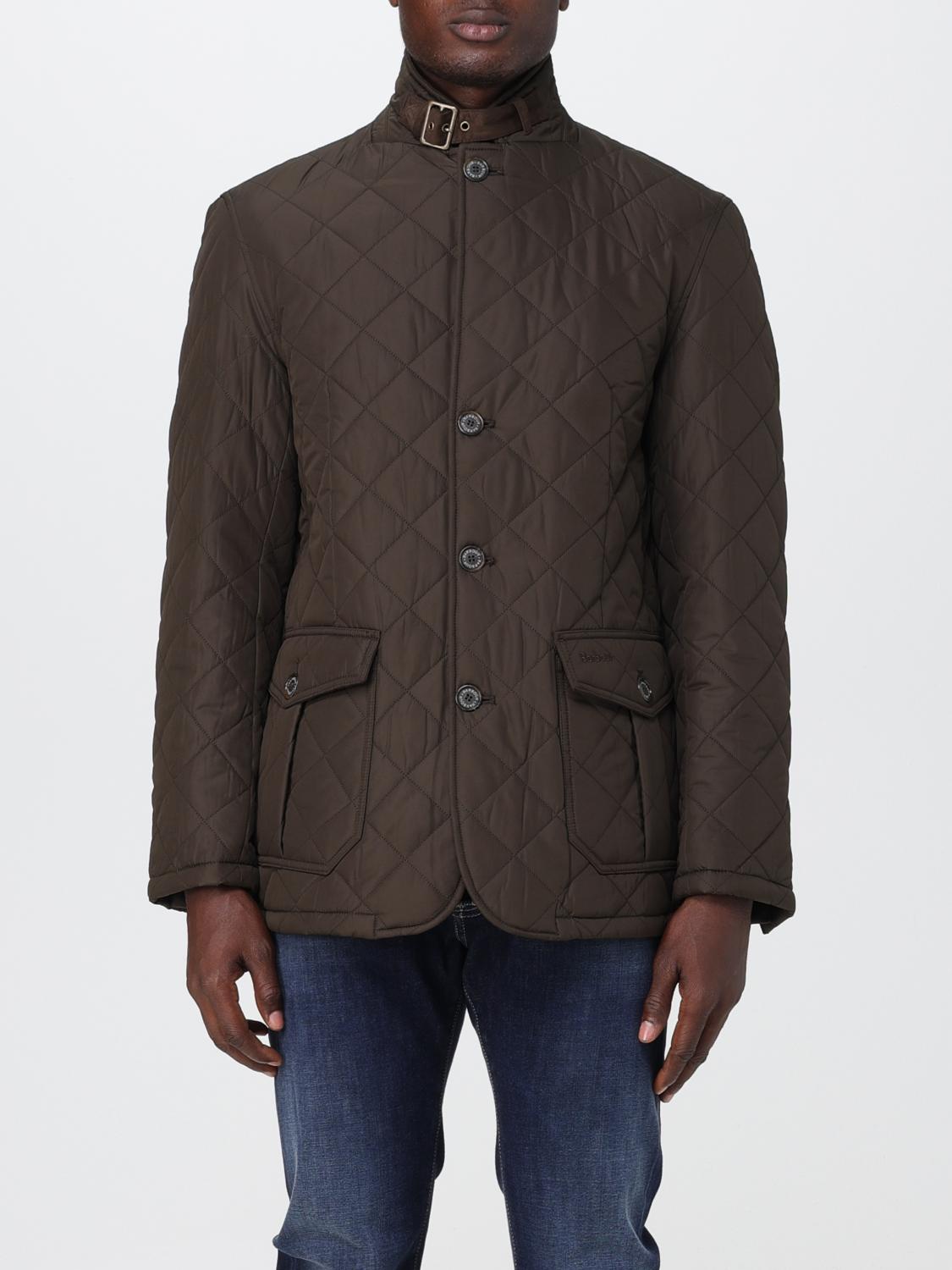 BARBOUR 外套: 外套 男士 Barbour, 橄榄绿 - Img 1