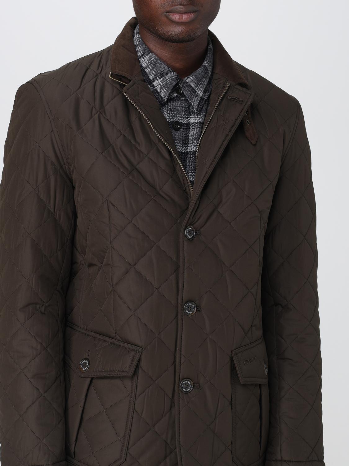 BARBOUR 外套: 外套 男士 Barbour, 橄榄绿 - Img 4