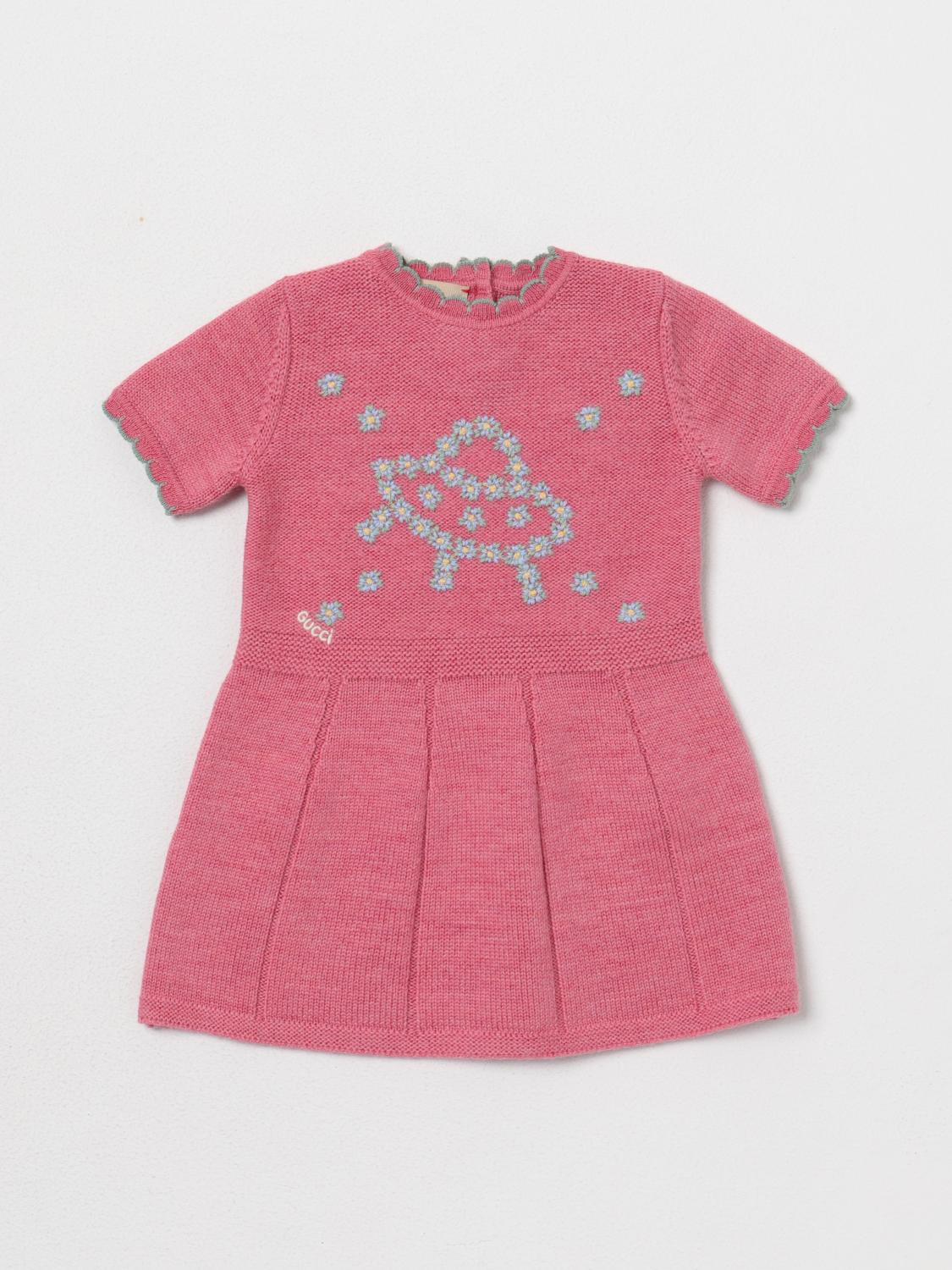 GUCCI BARBOTEUSE: Robe enfant Gucci, Multicolore - Img 1