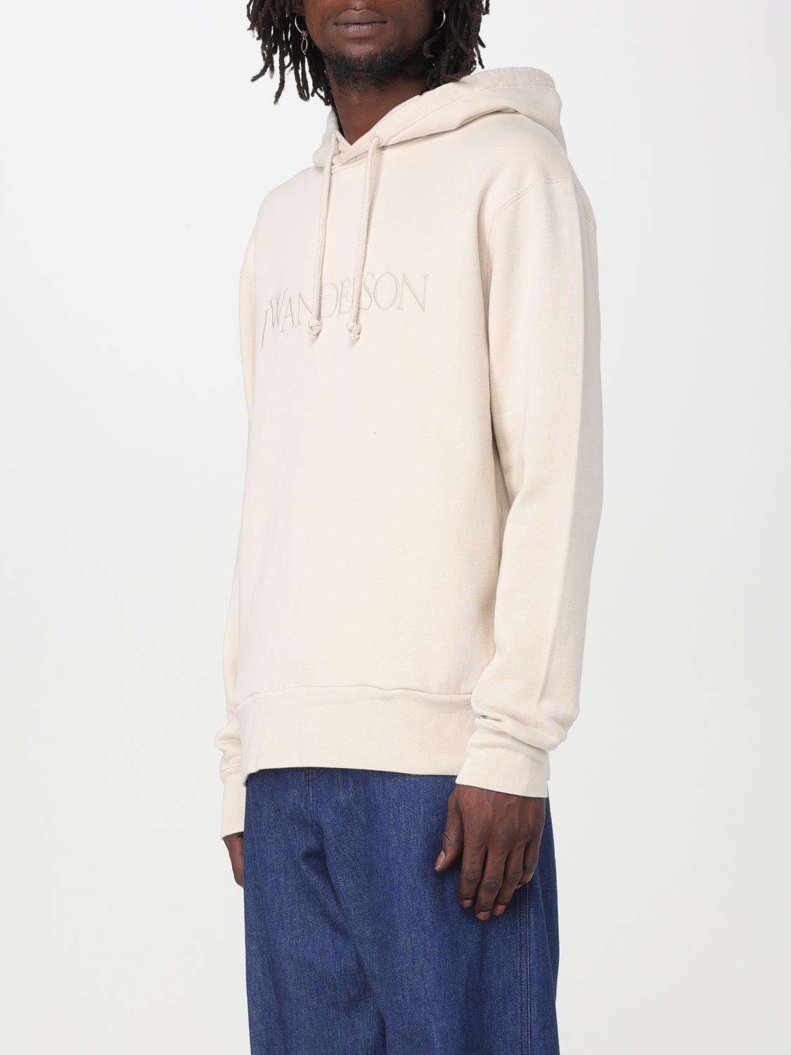 JW ANDERSON ТОЛСТОВКА: Толстовка Мужское Jw Anderson, Бежевый - Img 4