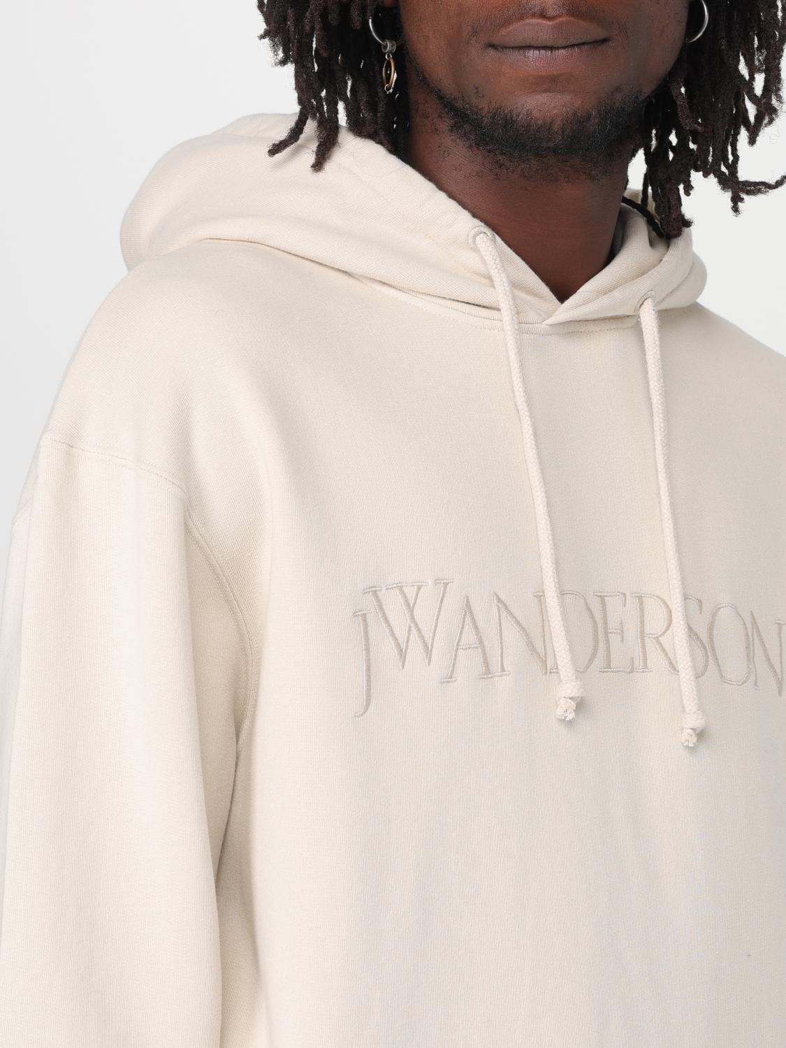 JW ANDERSON ТОЛСТОВКА: Толстовка Мужское Jw Anderson, Бежевый - Img 5