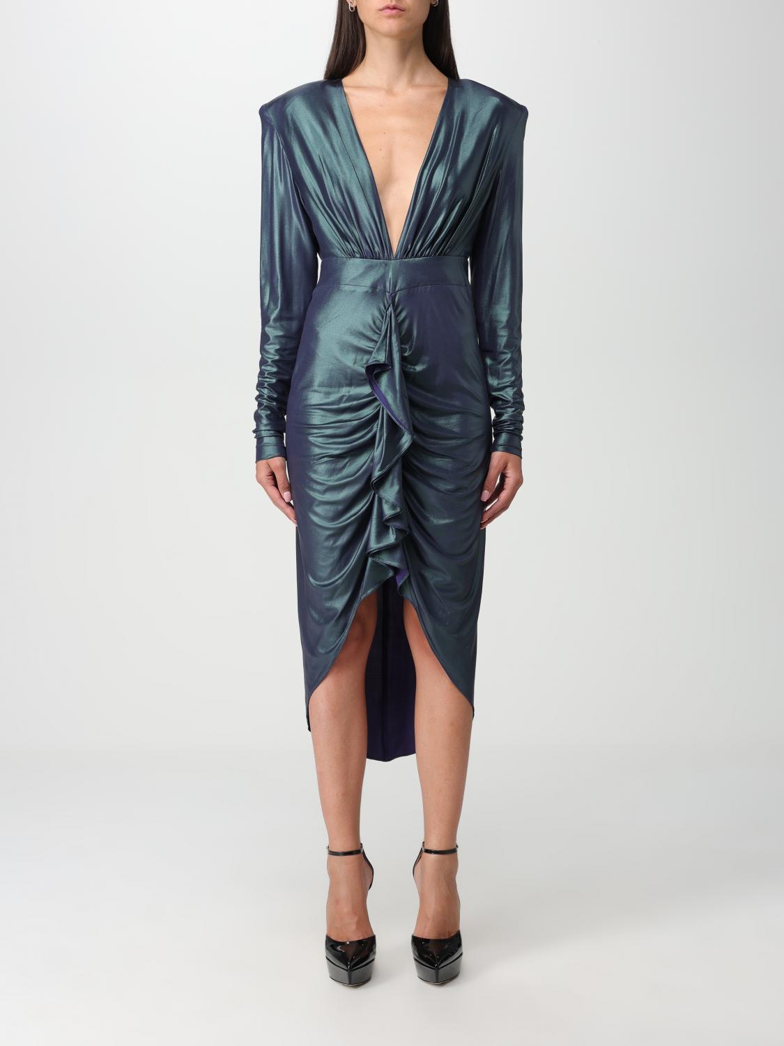 ワンピース ALEXANDRE VAUTHIER Woman Dress Green 233DR1953 CYPRESSGREEN Alexandre Vauthier Outlet: Dress woman - Green | Alexandre