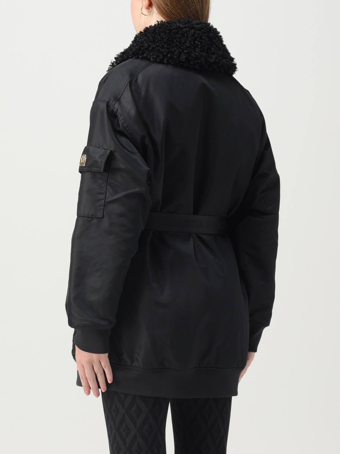 ELISABETTA FRANCHI CHAQUETA: Chaqueta mujer Elisabetta Franchi, Negro - Img 2