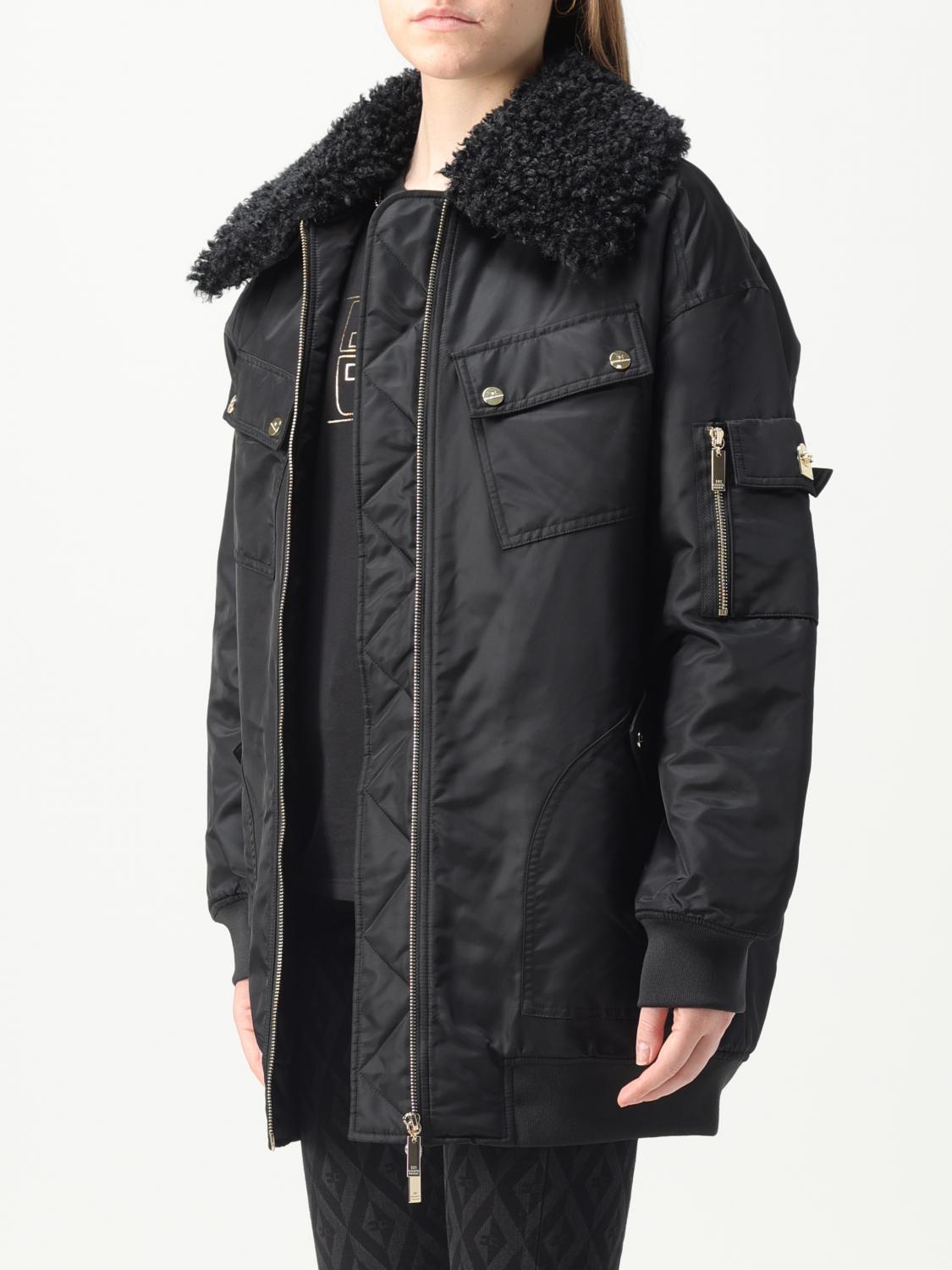 ELISABETTA FRANCHI CHAQUETA: Chaqueta mujer Elisabetta Franchi, Negro - Img 3