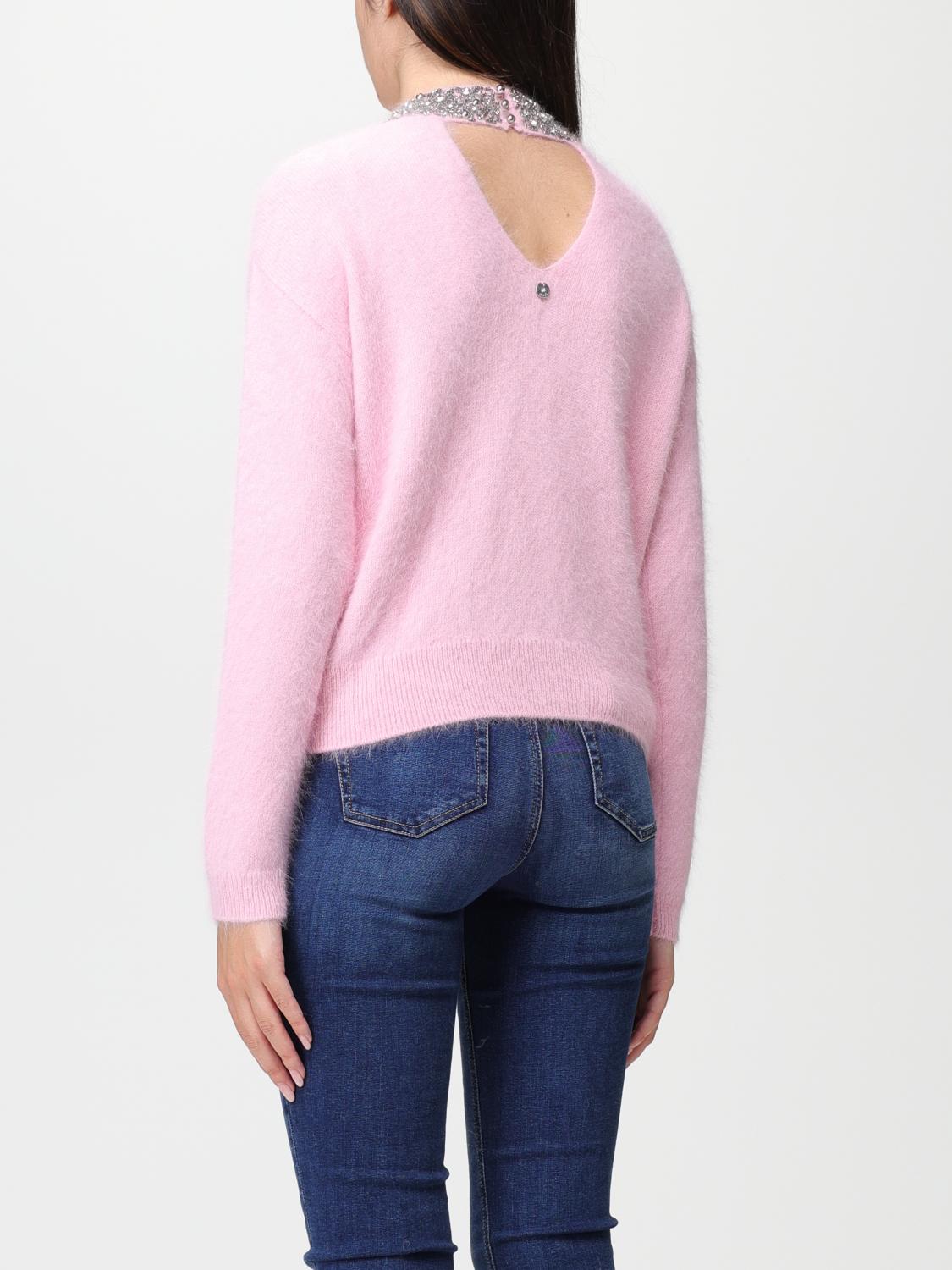 LIU JO PULLOVER: Pullover damen Liu Jo, Pink - Img 2