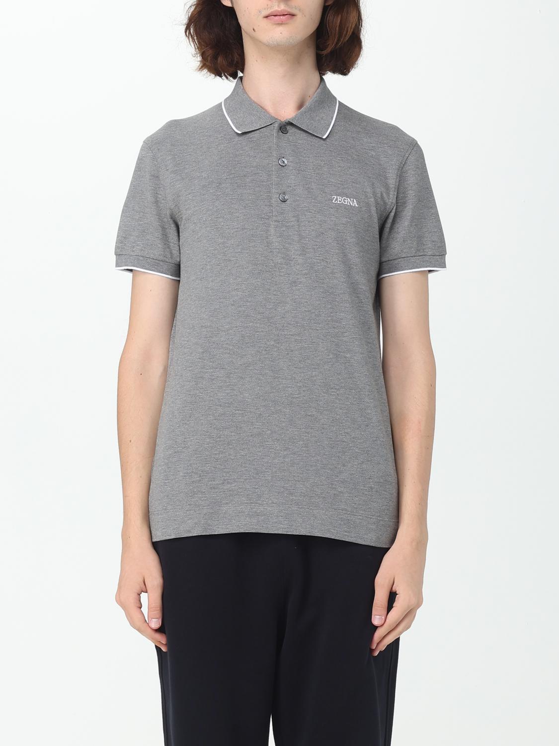 ZEGNA POLO: Polo hombre Zegna, Gris - Img 1