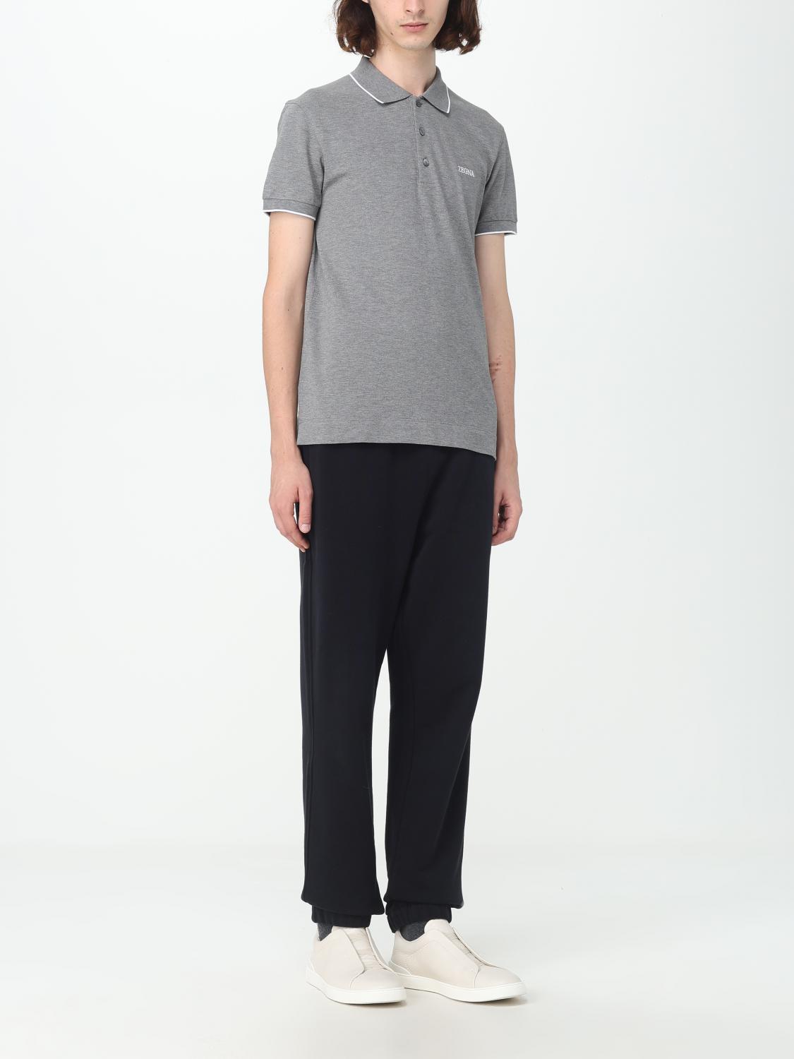 ZEGNA POLO: Polo hombre Zegna, Gris - Img 2