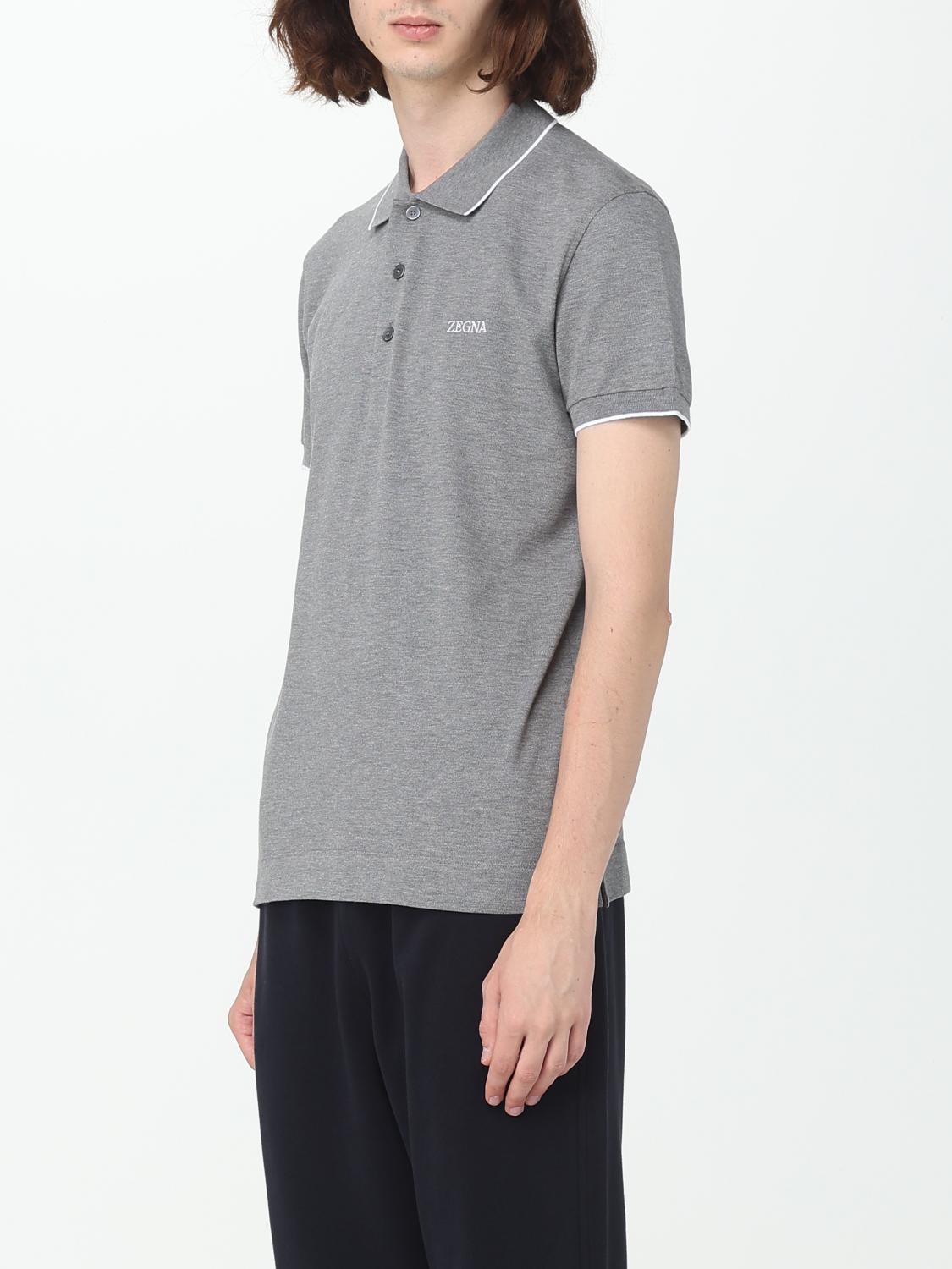 ZEGNA POLO: Polo hombre Zegna, Gris - Img 4