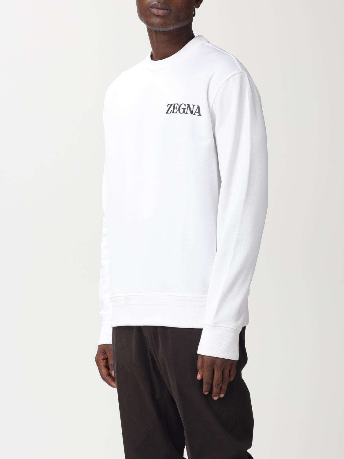 ZEGNA FELPA: Sudadera hombre Zegna, Blanco - Img 4