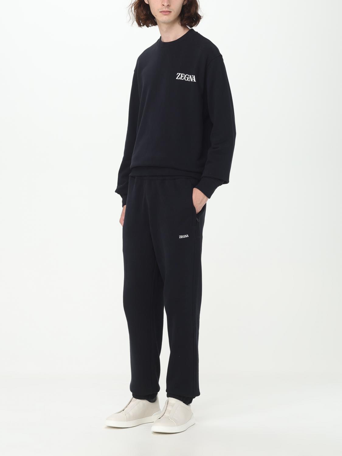 ZEGNA SUDADERA: Sudadera hombre Zegna, Negro - Img 2