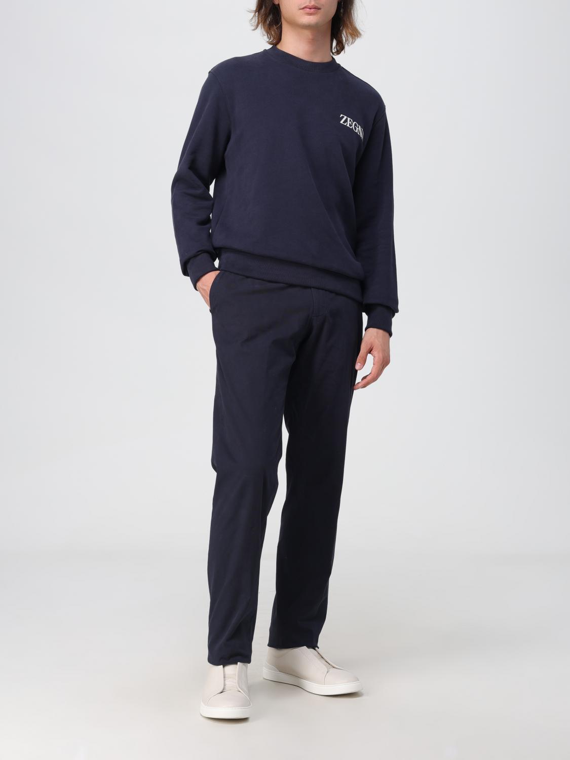 ZEGNA SUDADERA: Sudadera hombre Zegna, Azul Oscuro - Img 2