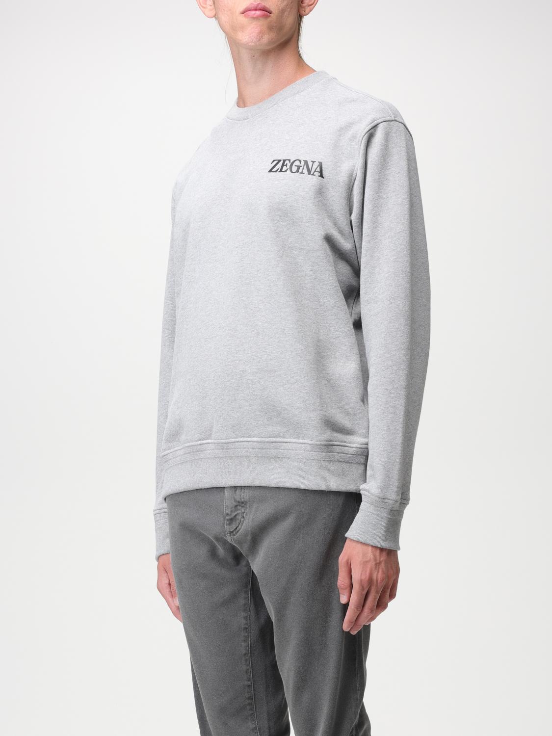 ZEGNA SUDADERA: Sudadera hombre Zegna, Gris - Img 4