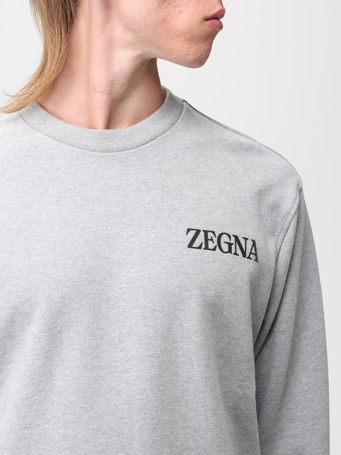 ZEGNA SUDADERA: Sudadera hombre Zegna, Gris - Img 5