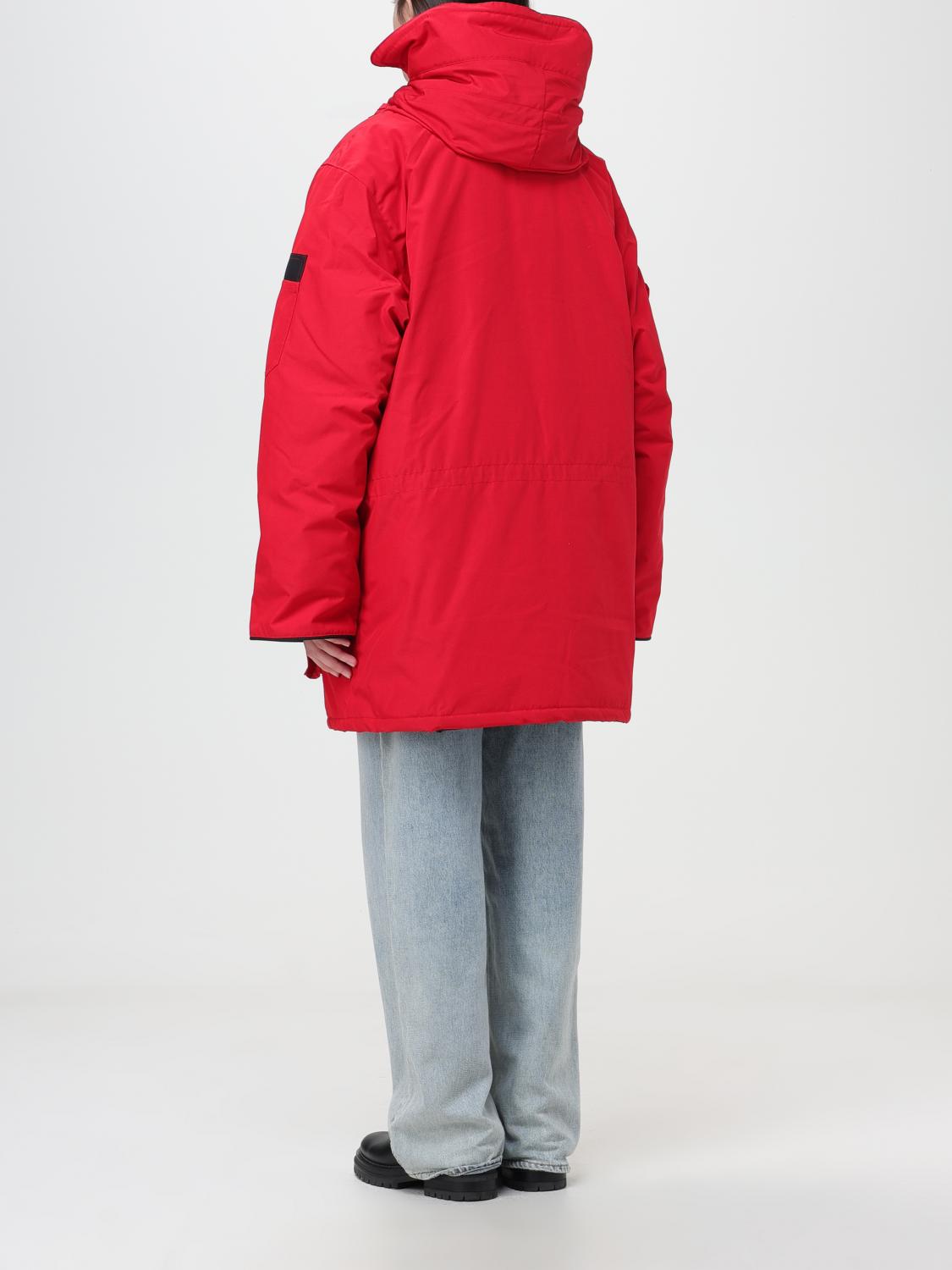 CANADA GOOSE GIACCA: Parka Expedition con cappuccio Canada Goose, Rosso - Img 2