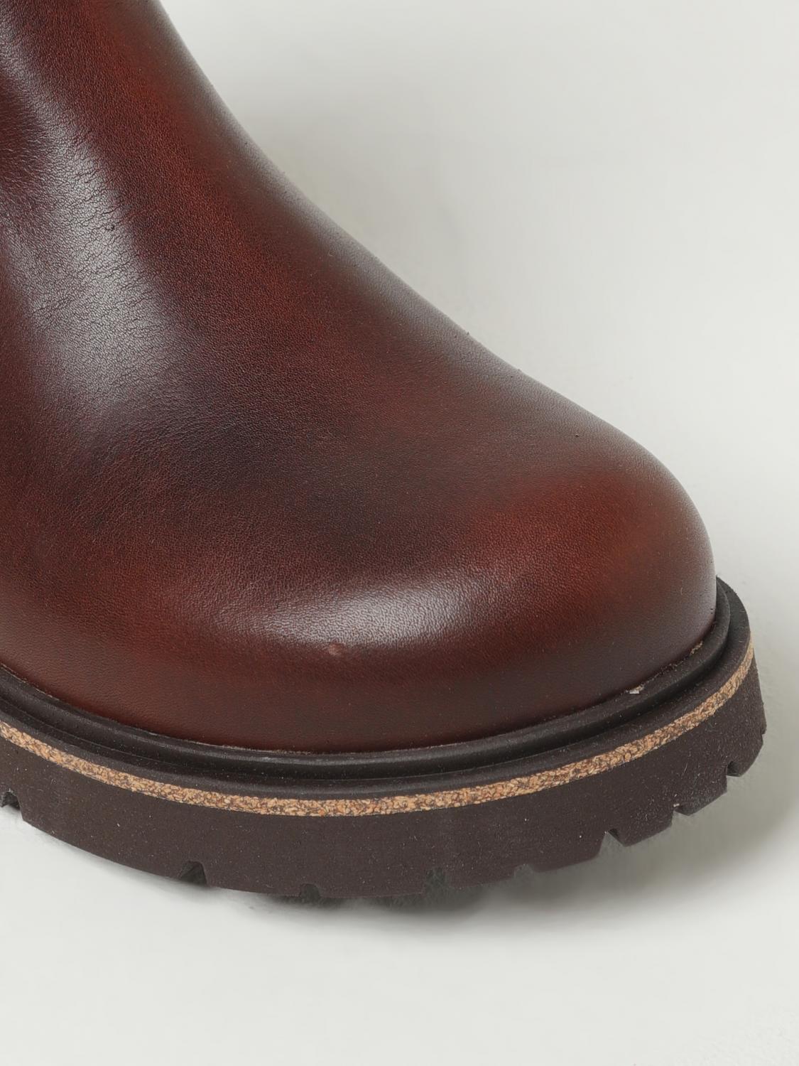 BIRKENSTOCK STIVALETTI: Stivaletti Birkenstock in pelle, Marrone - Img 4