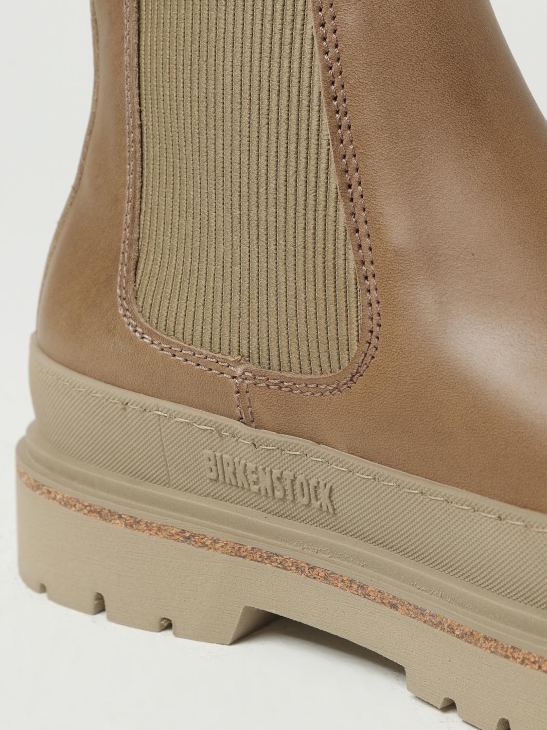 BIRKENSTOCK STIVALETTI: Stivaletto Birkenstock in pelle e gomma, Marrone - Img 4
