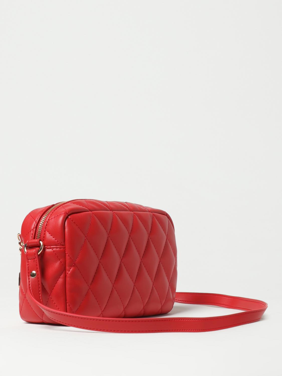 LIU JO BORSA MINI: Borsa Liu Jo in pelle sintetica metalassè, Fragola - Img 2