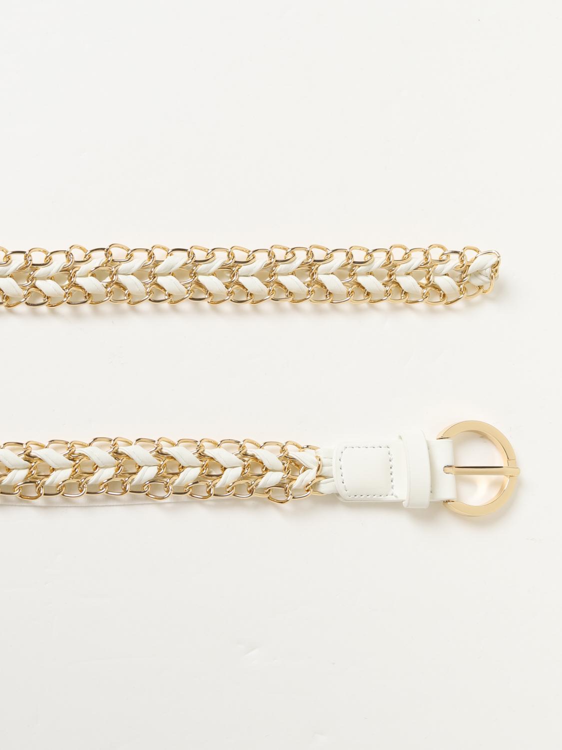 ベルト LIU JO Woman Belt White UF3139E0003 D5015 Liu Jo Outlet: Belt woman - White | Liu Jo belt UF3139E0003
