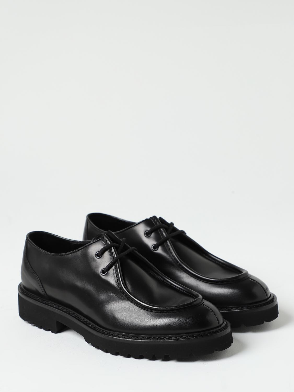 DOUCAL'S SCARPE STRINGATE: Derby Doucal's in pelle, Marrone - Img 2