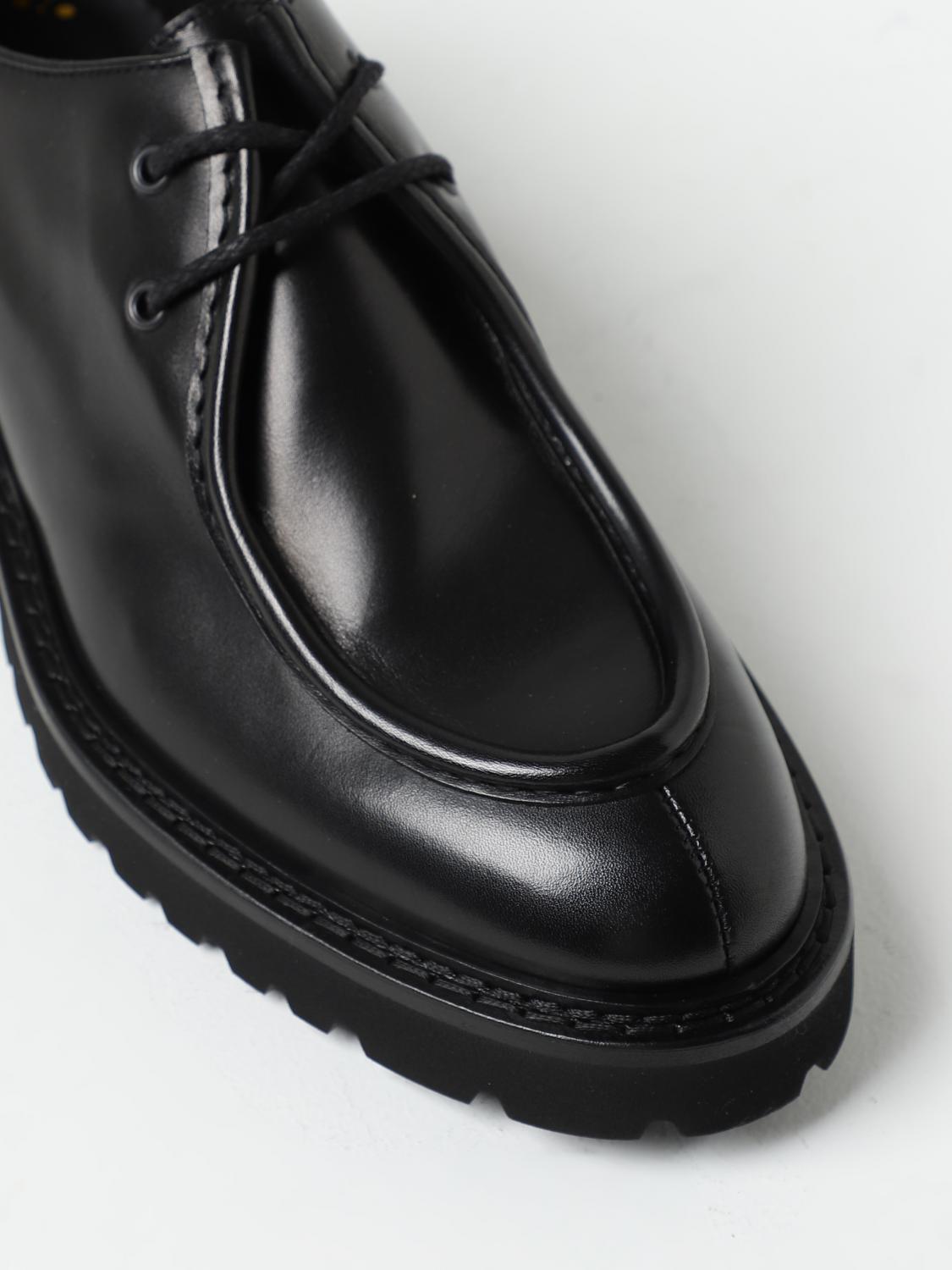 DOUCAL'S SCARPE STRINGATE: Derby Doucal's in pelle, Marrone - Img 4
