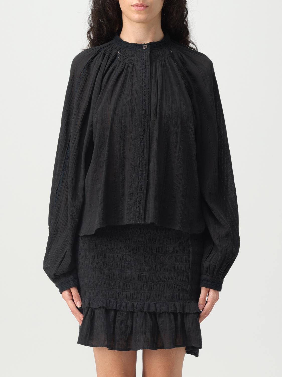 ISABEL MARANT ETOILE CAMISA: Camisa mujer Isabel Marant Etoile, Negro - Img 1
