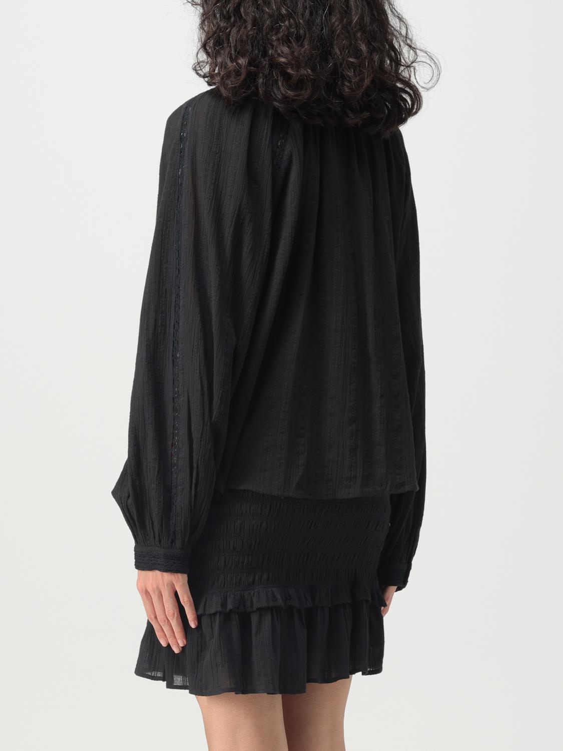 ISABEL MARANT ETOILE CAMISA: Camisa mujer Isabel Marant Etoile, Negro - Img 3