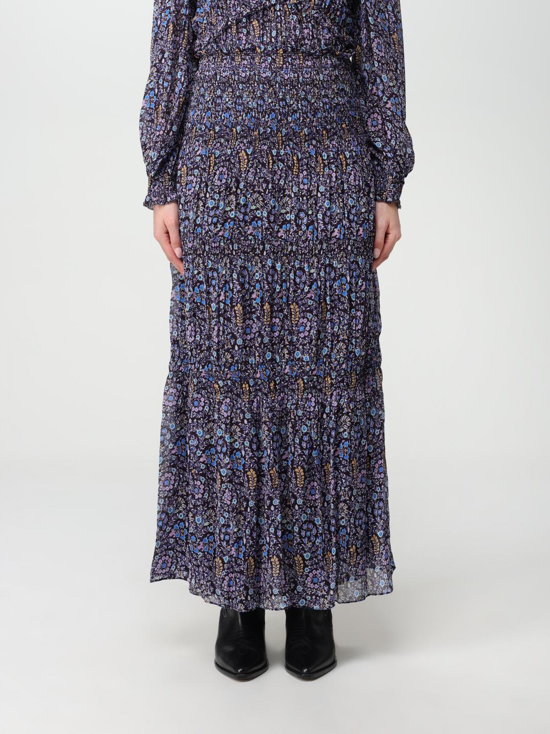 ISABEL MARANT ETOILE FALDA: Falda mujer Isabel Marant Etoile, Azul Oscuro - Img 1