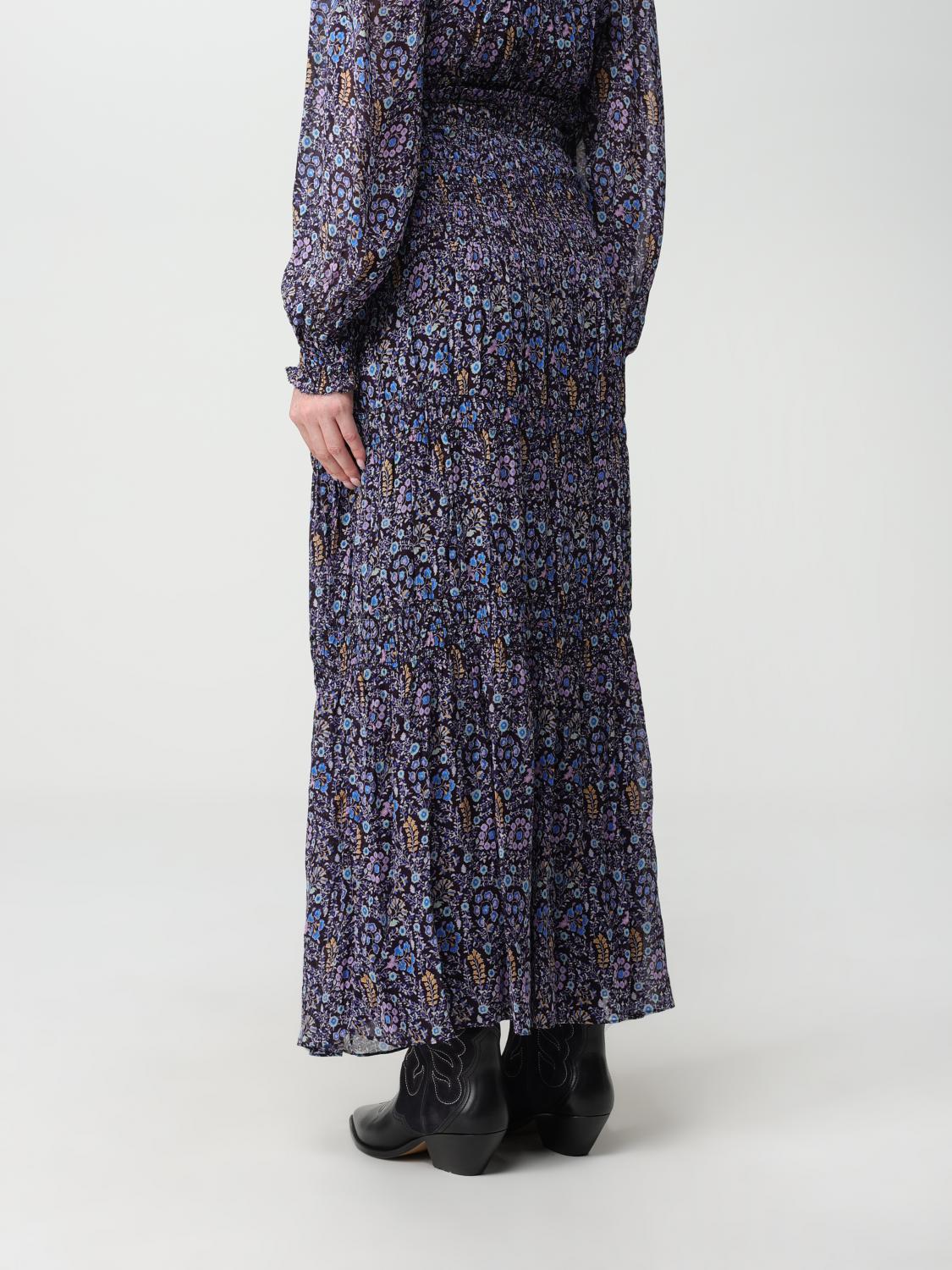 ISABEL MARANT ETOILE FALDA: Falda mujer Isabel Marant Etoile, Azul Oscuro - Img 3