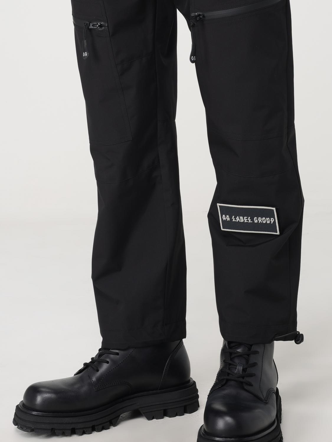 44 LABEL GROUP PANTS: Pants men 44 Label Group, Black - Img 4