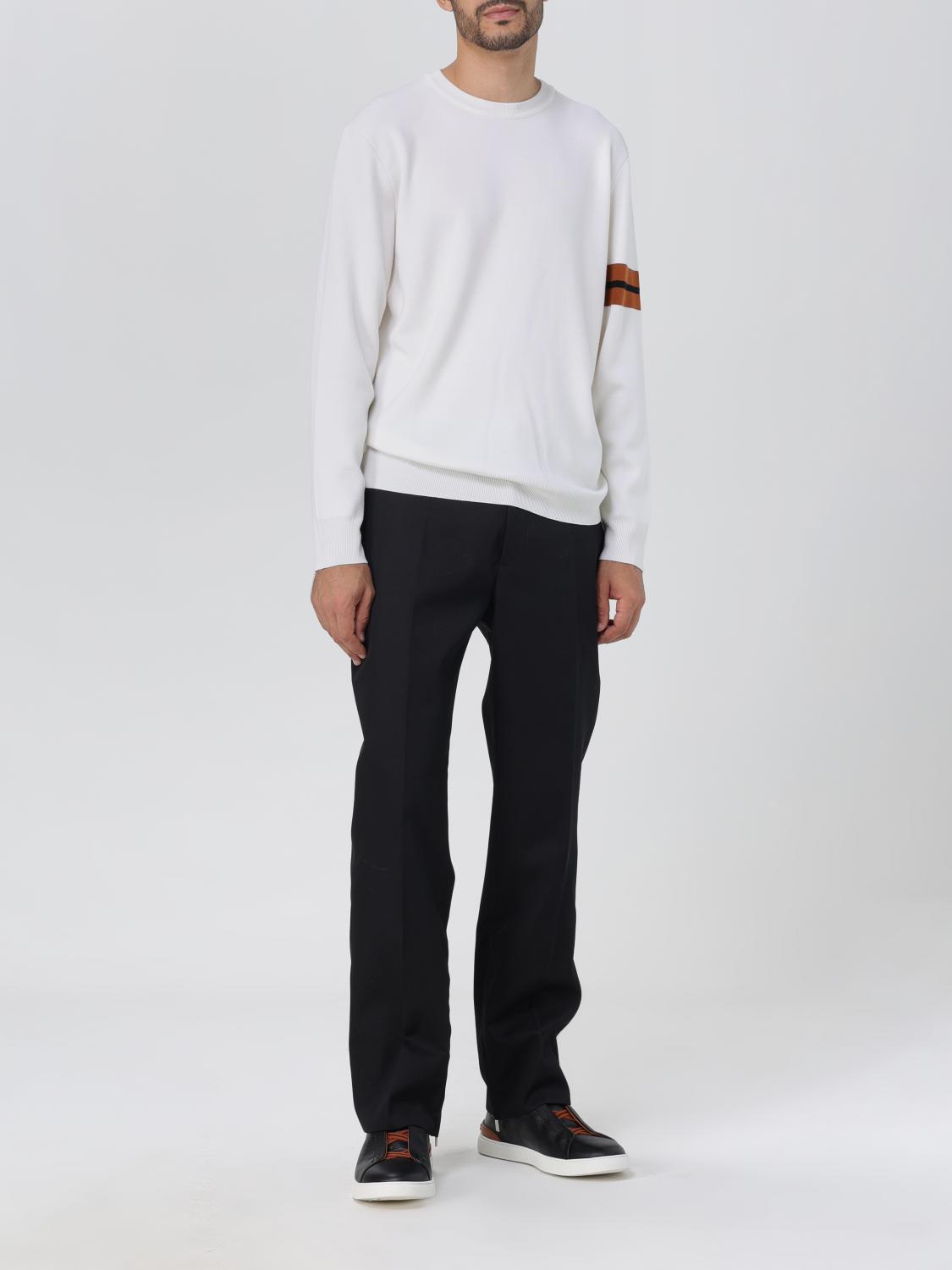 ZEGNA PULLOVER: Pullover herren Zegna, Weiß - Img 2